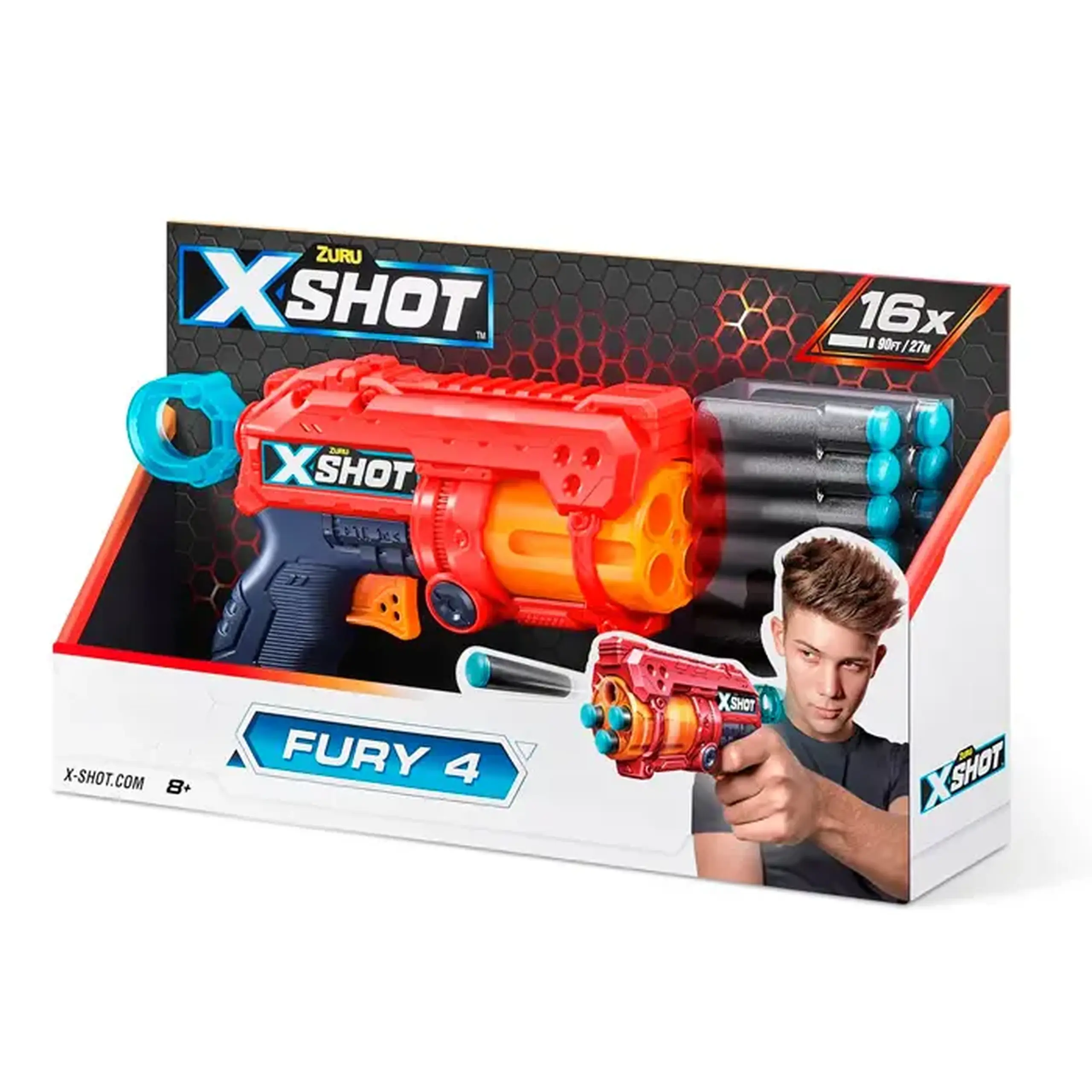 Blaster Fury 4 X-Shot 36377