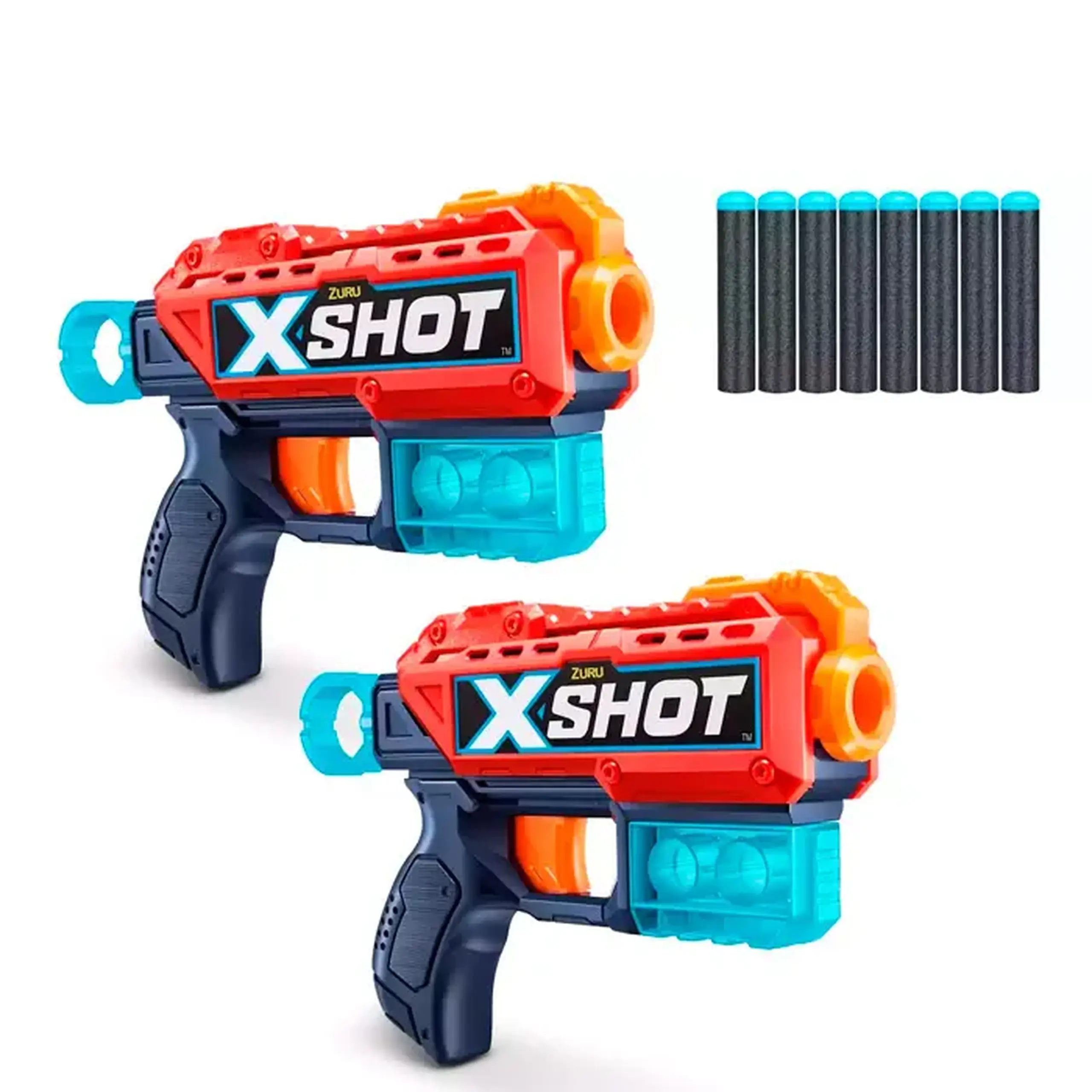 Set blasteri 2x X-Shot "Kickback" 36202