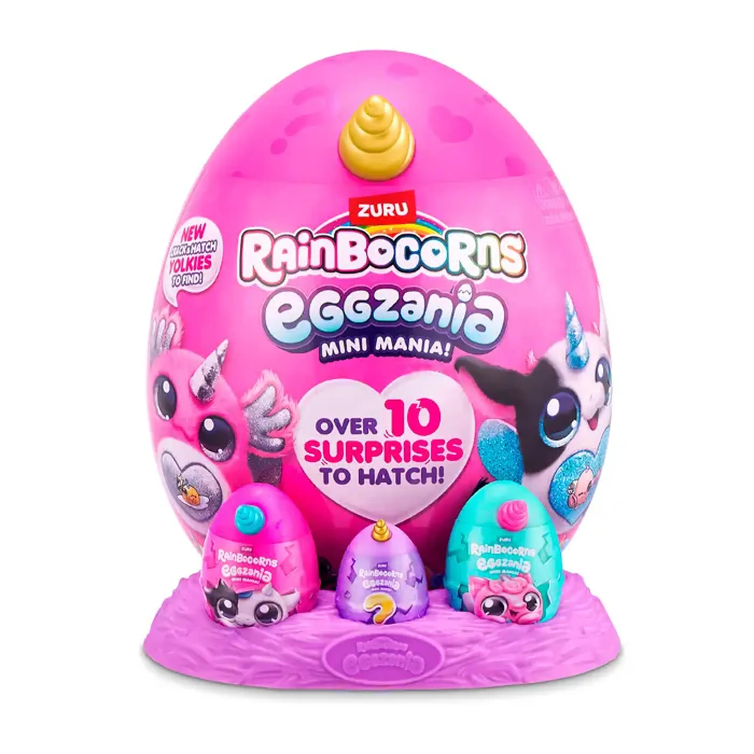 Ou-surpriza "Rainbocorns" Eggzania 9296