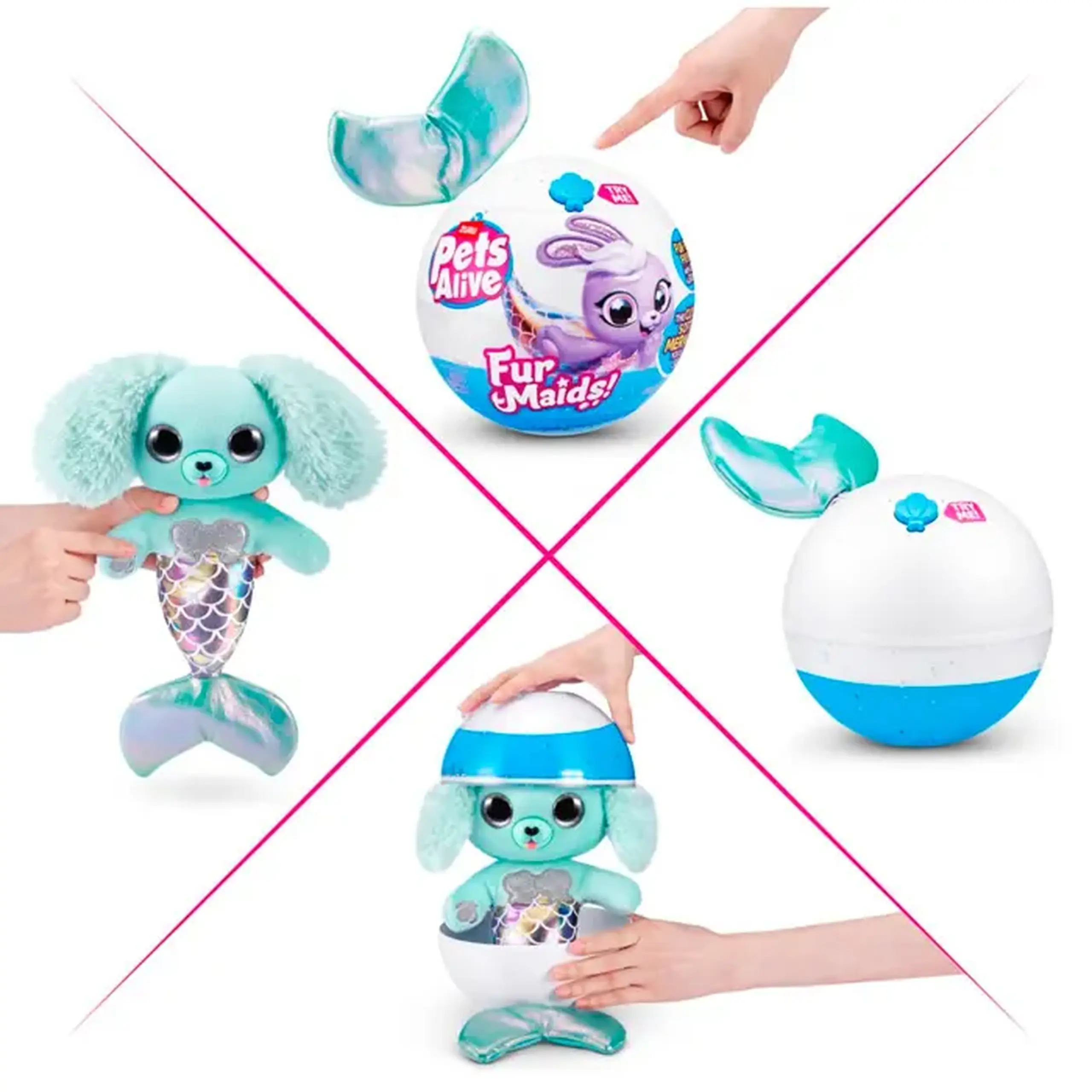 Oua ''Pets Alive" sirena de plus 9555