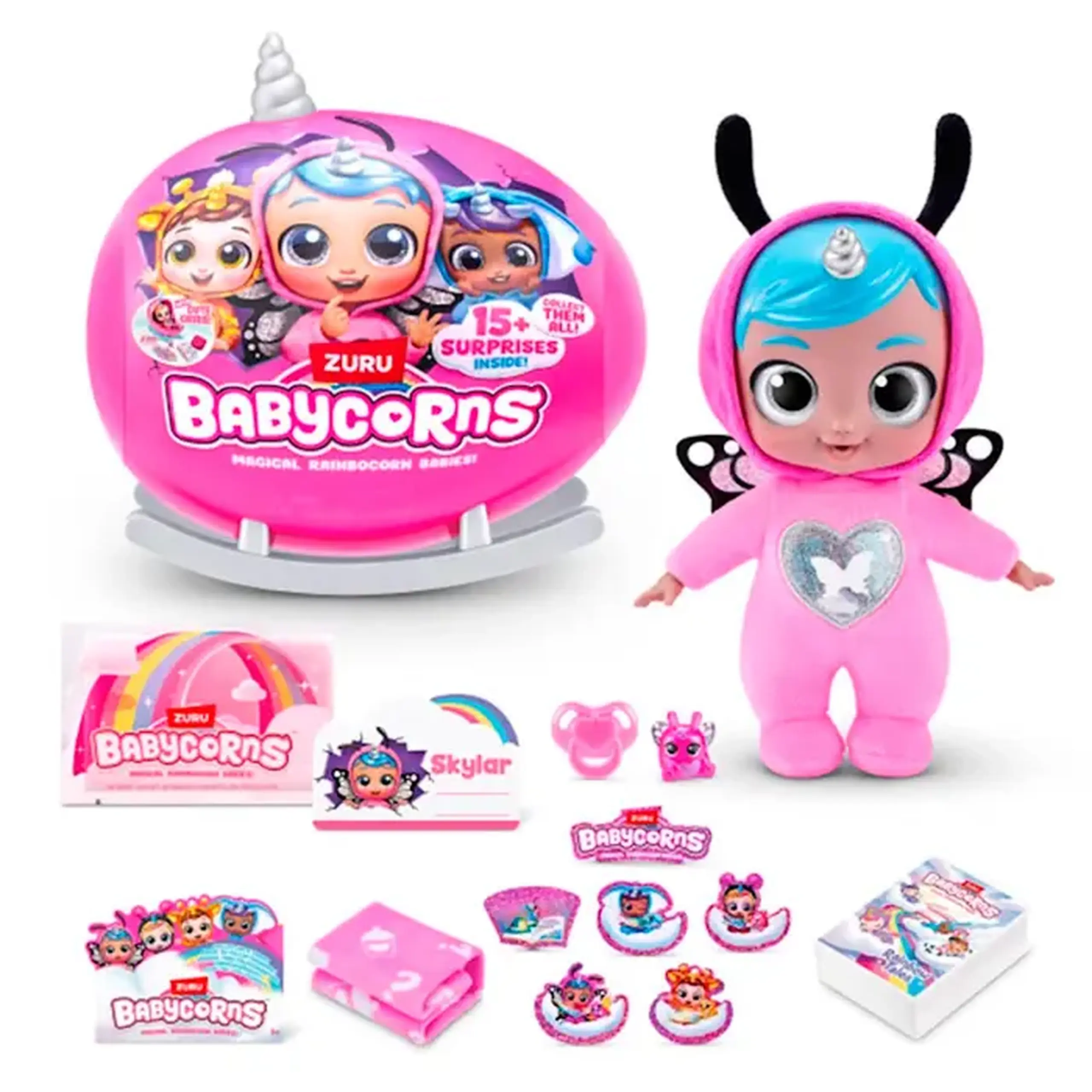 Papusa unicorn Babycorns 92107