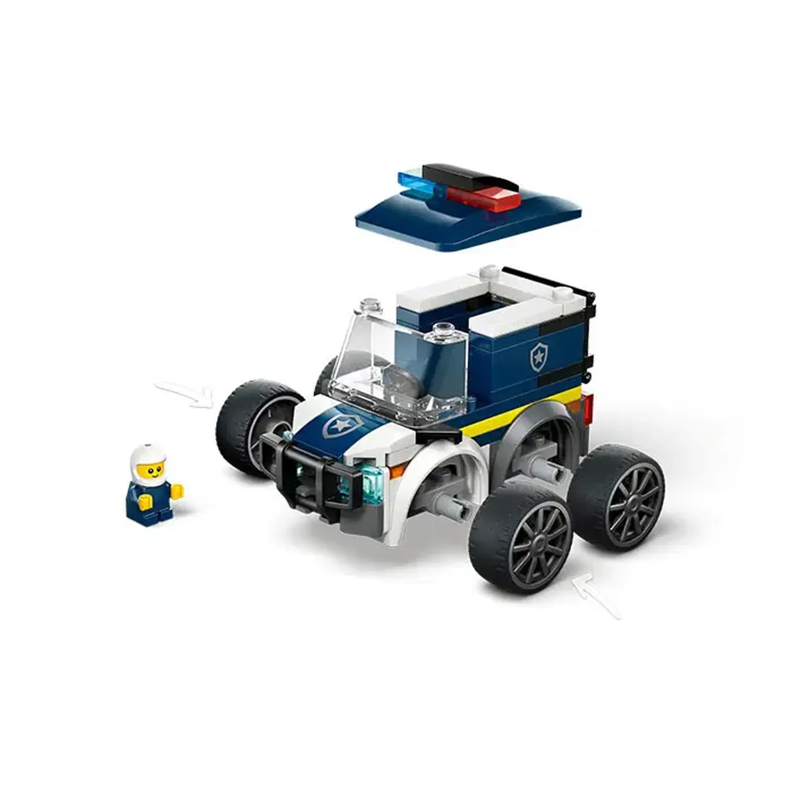 Lego City Rides Camioneta de politie 60481