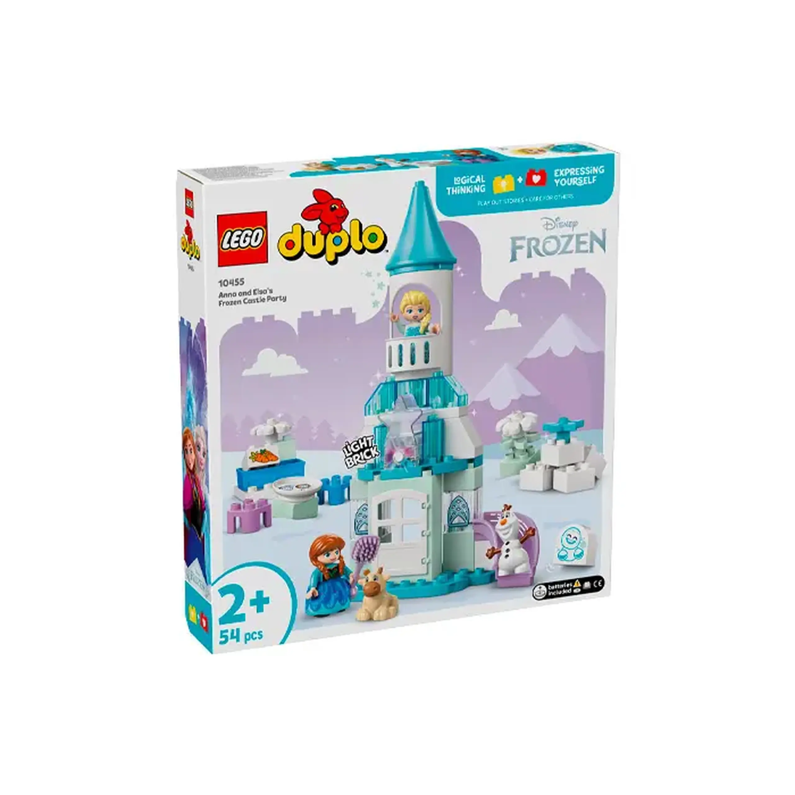 Lego Duplo Frozen Anna And Elsas Castle Party 10455