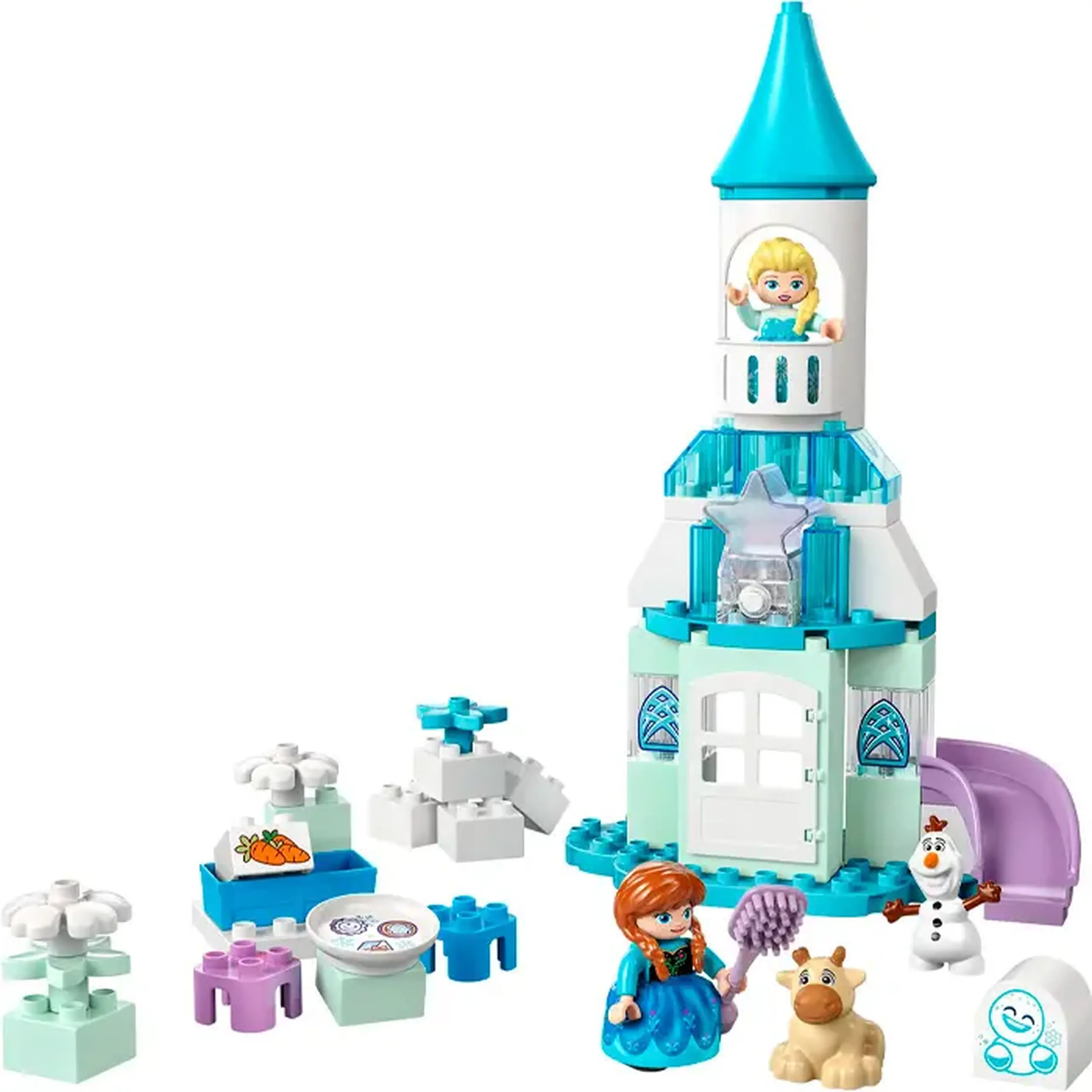 Lego Duplo Frozen Anna And Elsas Castle Party 10455