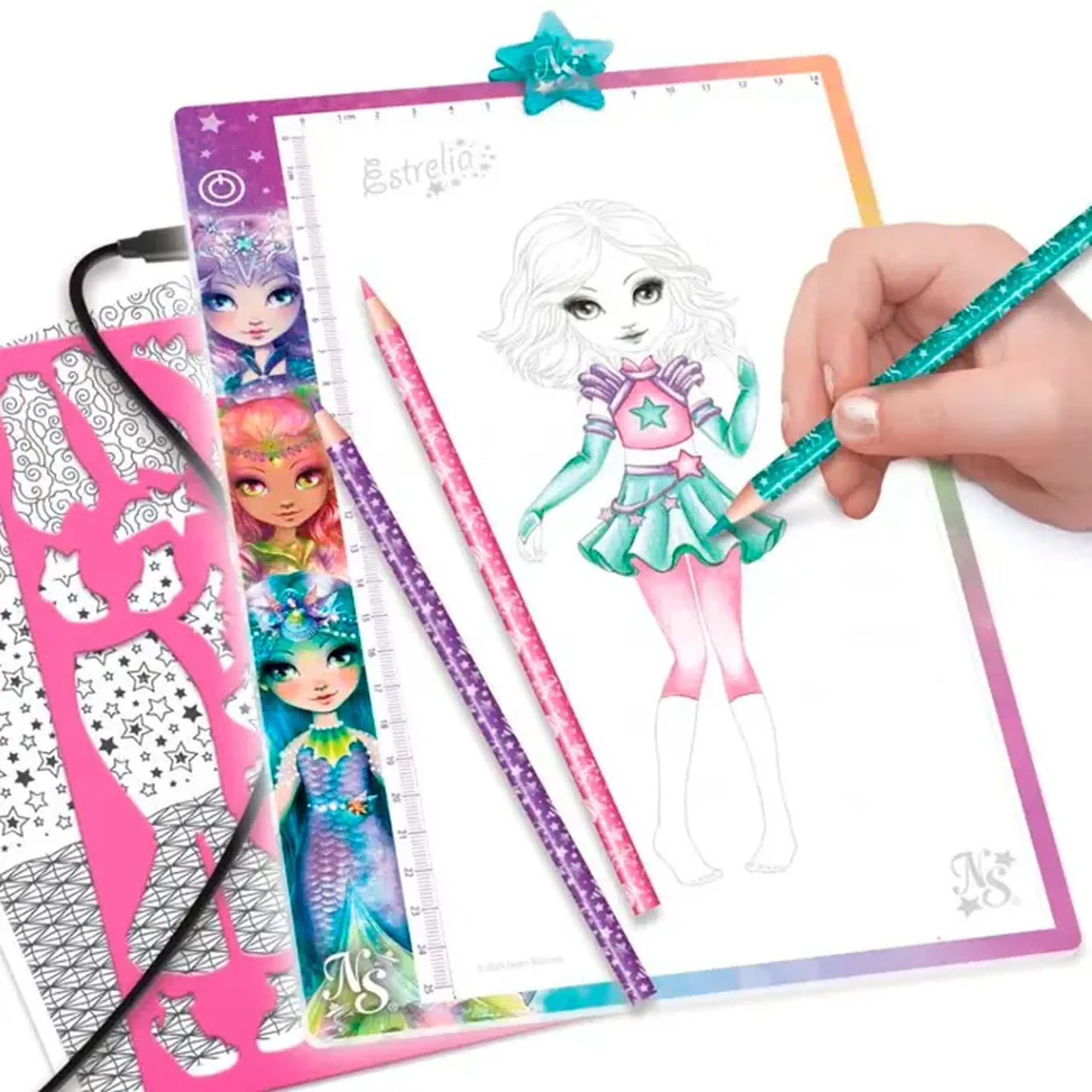 Tablette lumineuse designer mode Nebulous Stars 11214