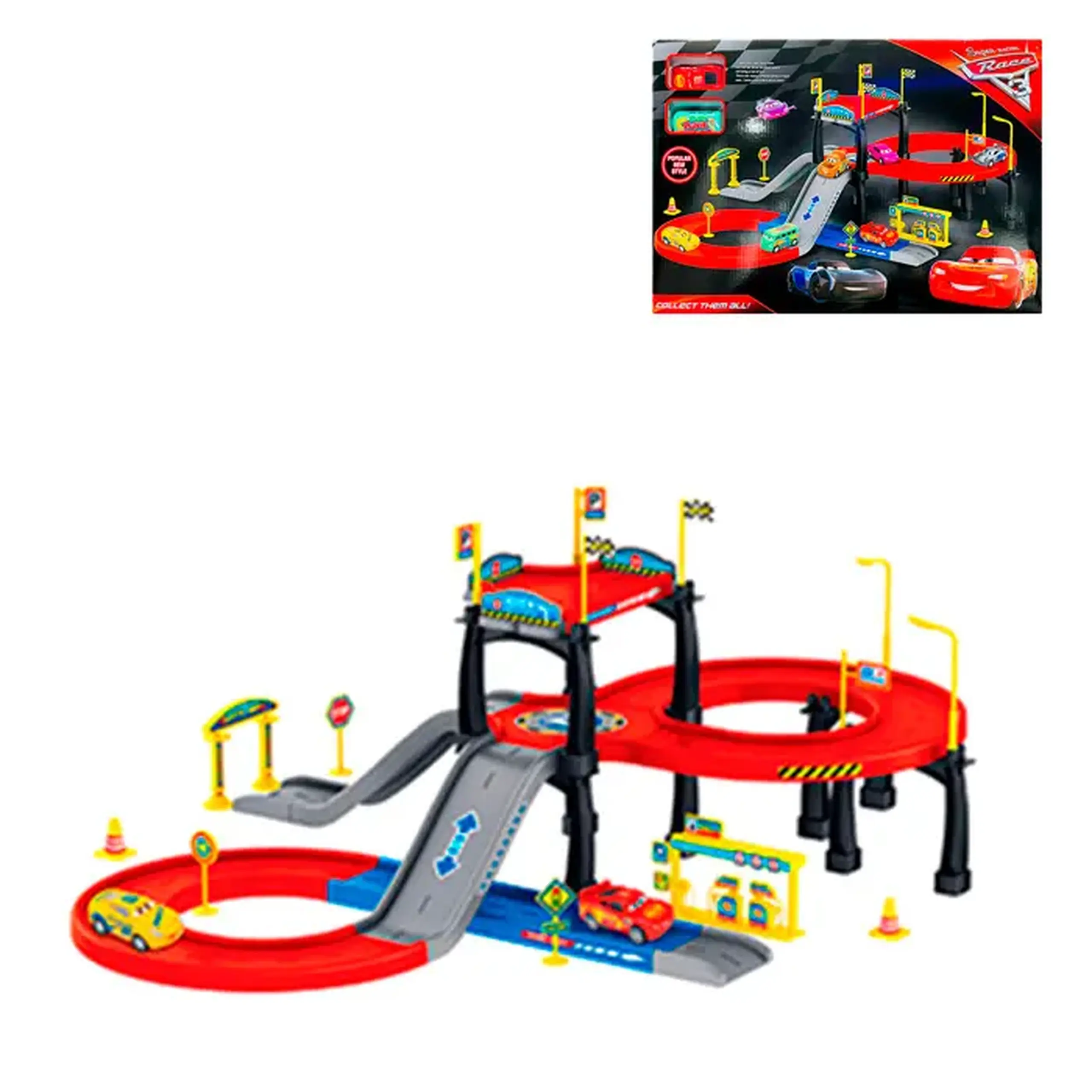Set pista "Cars" 757-43