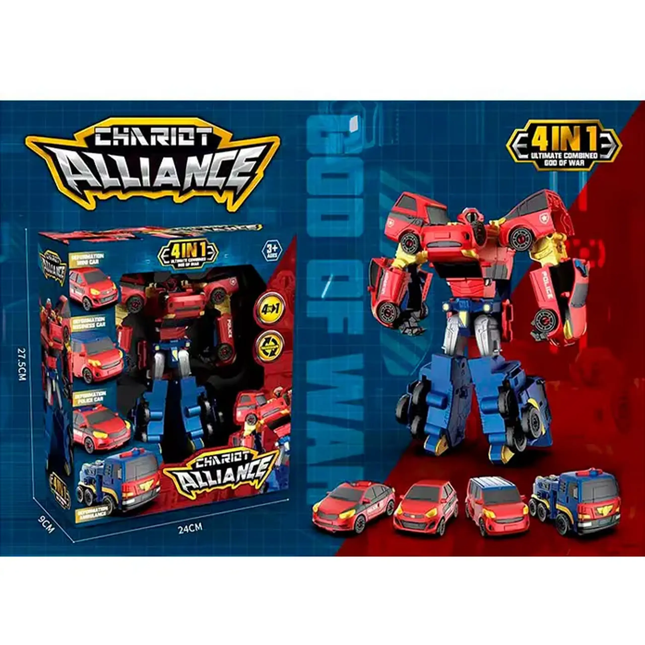 Transformer Tobot 4in1 Alliance Q1929