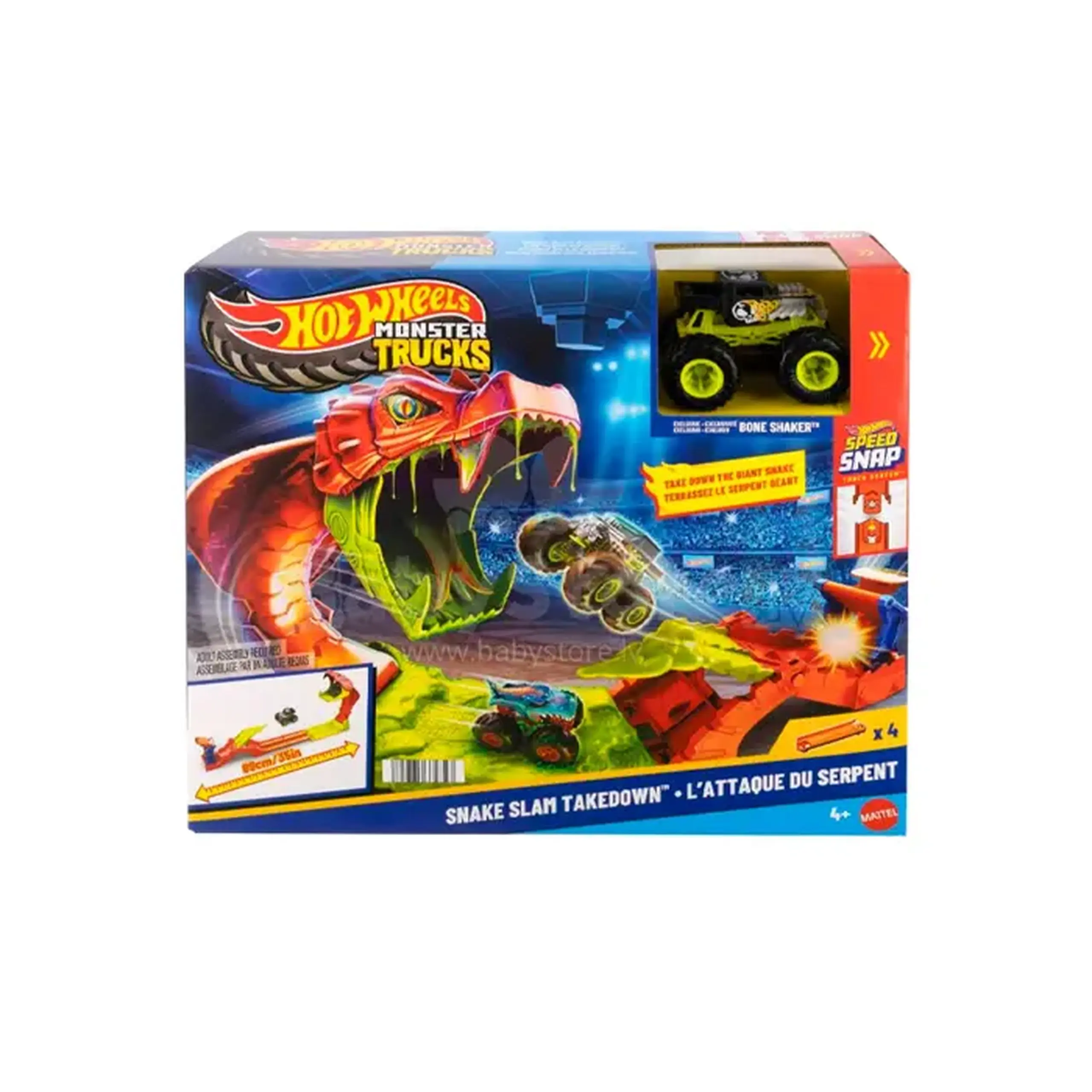 Pista HW Monster Trucks Snake Attack JJN44
