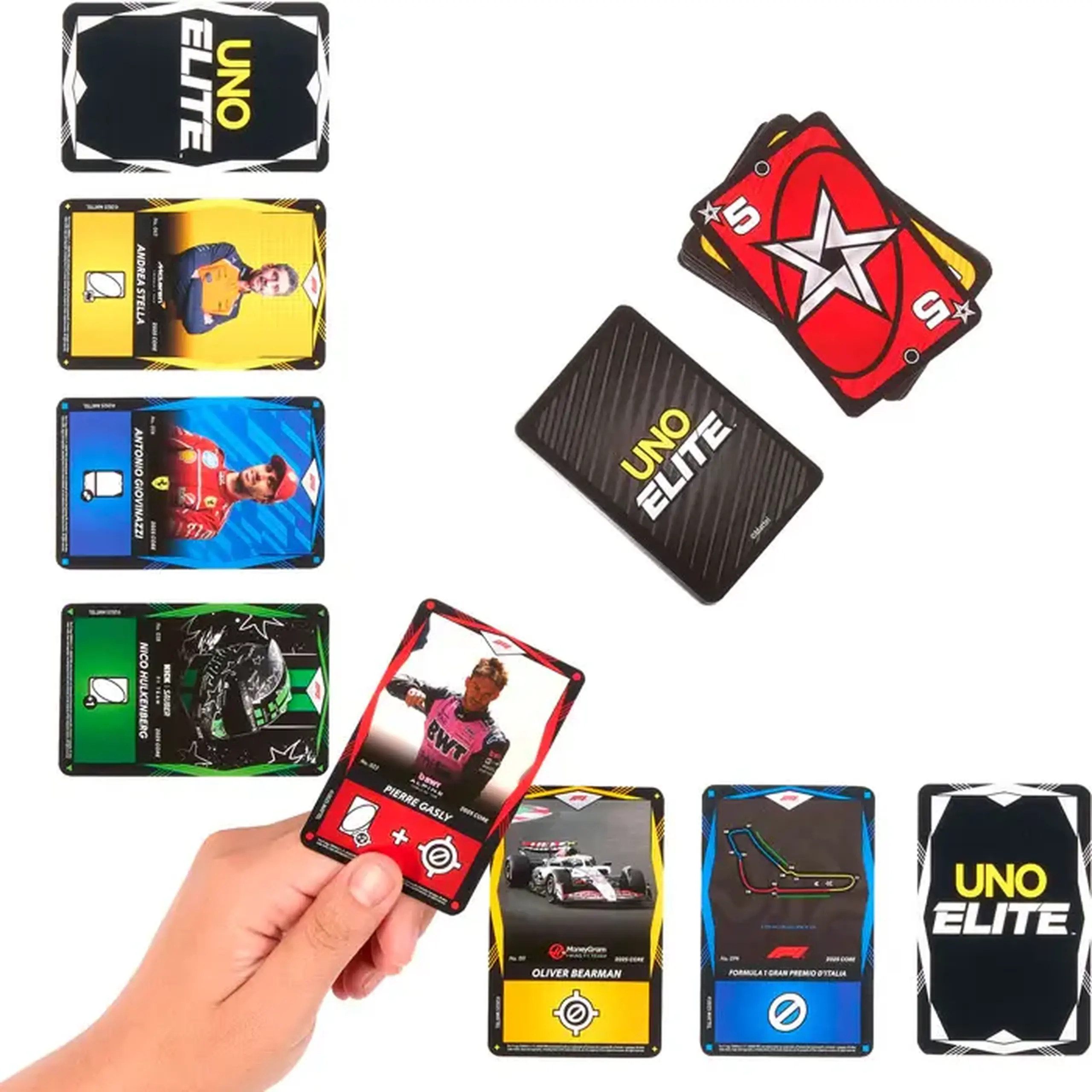 Joc societate "UNO" Elite F1 JLV42