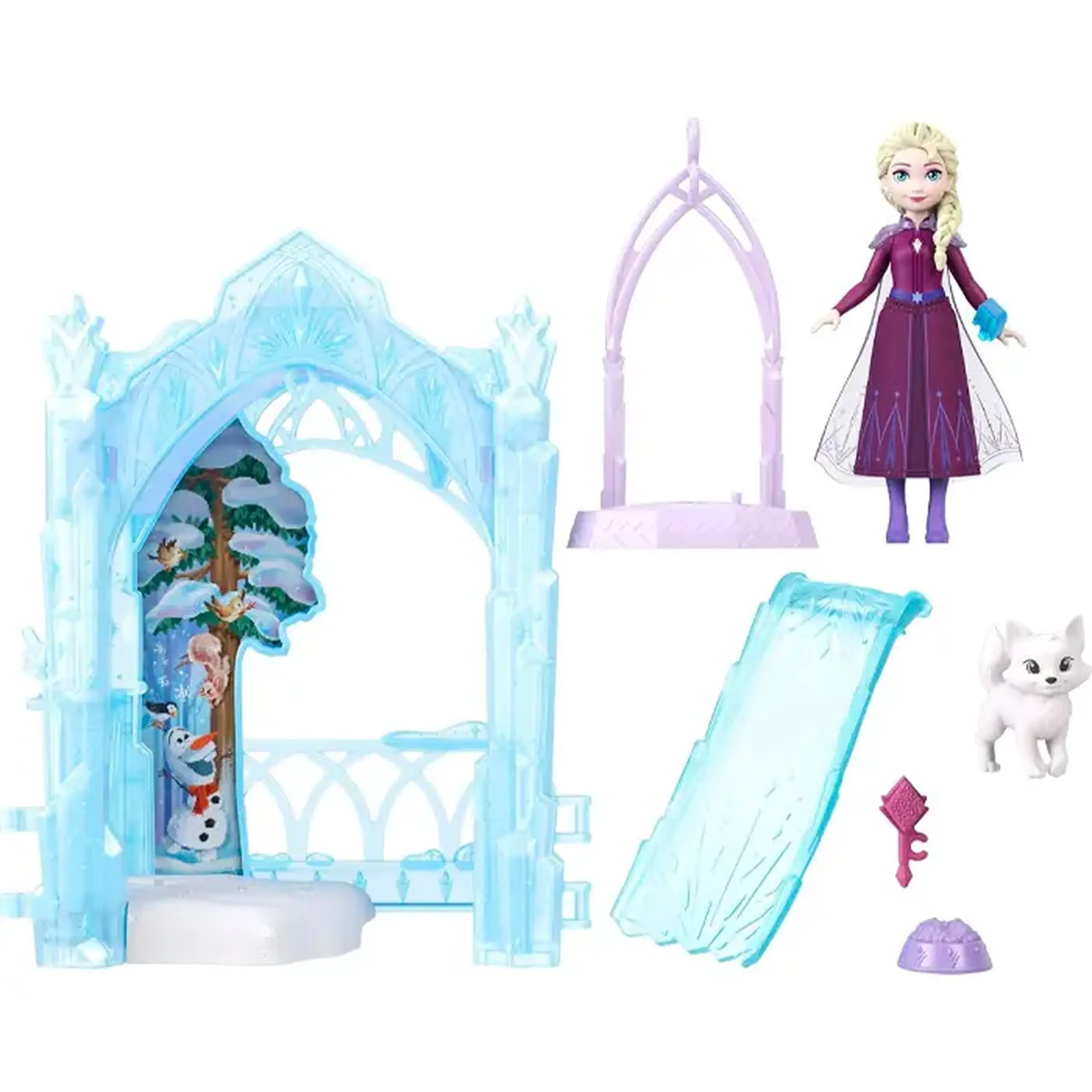 Set cu papusa Frozen Elsa JFG29