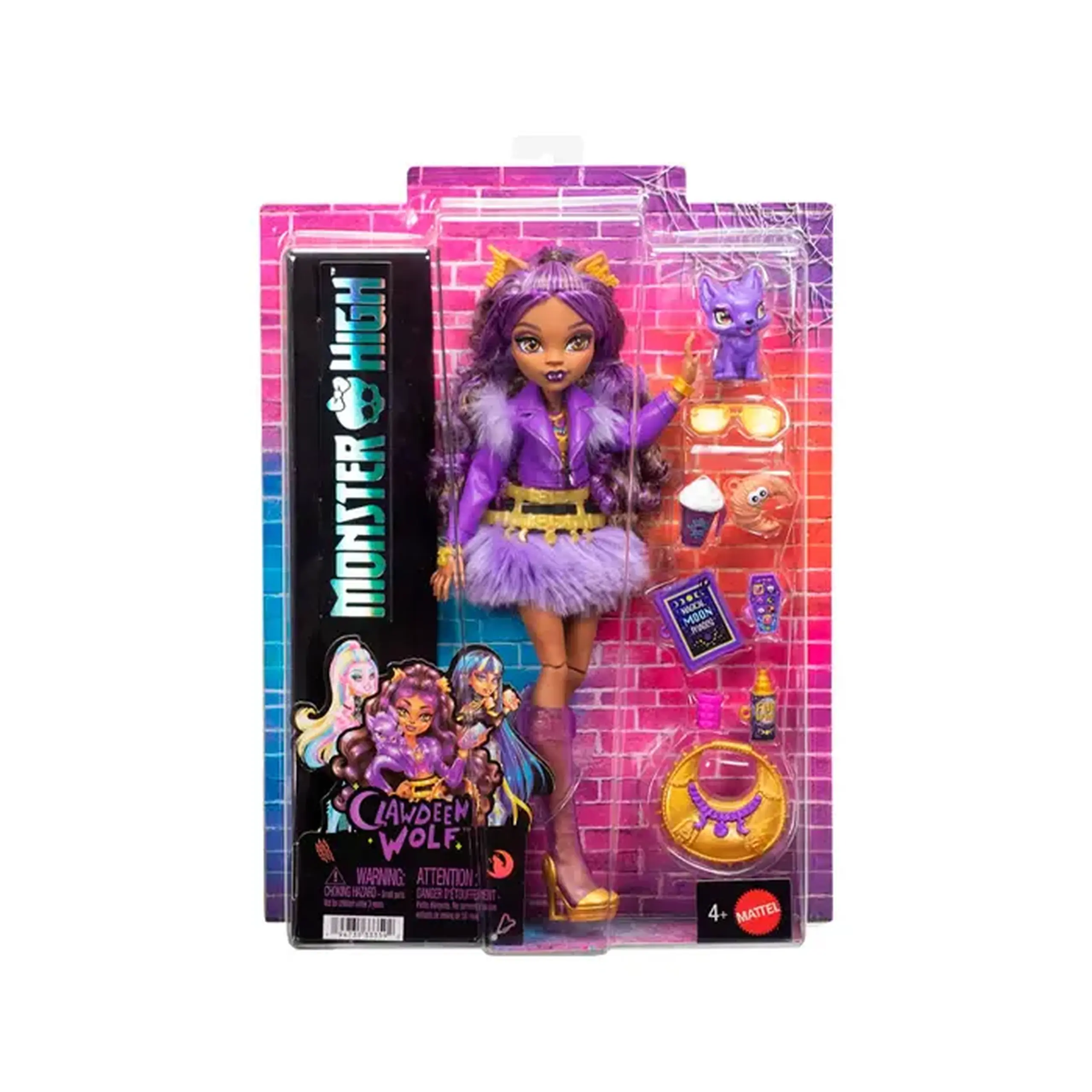 Papusa "МН" Fashion Clawdeen Wolf JHK30