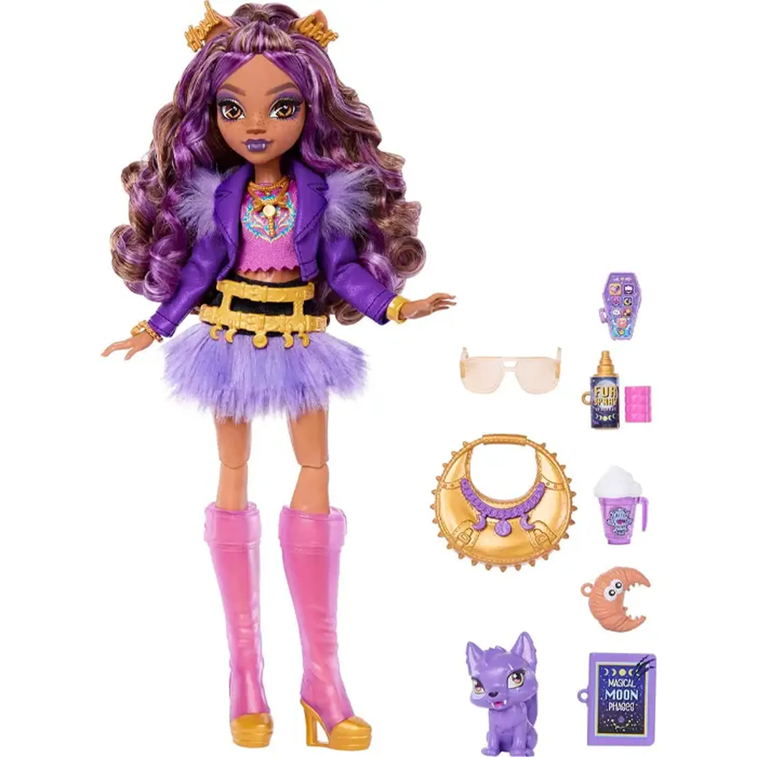 Papusa "МН" Fashion Clawdeen Wolf JHK30