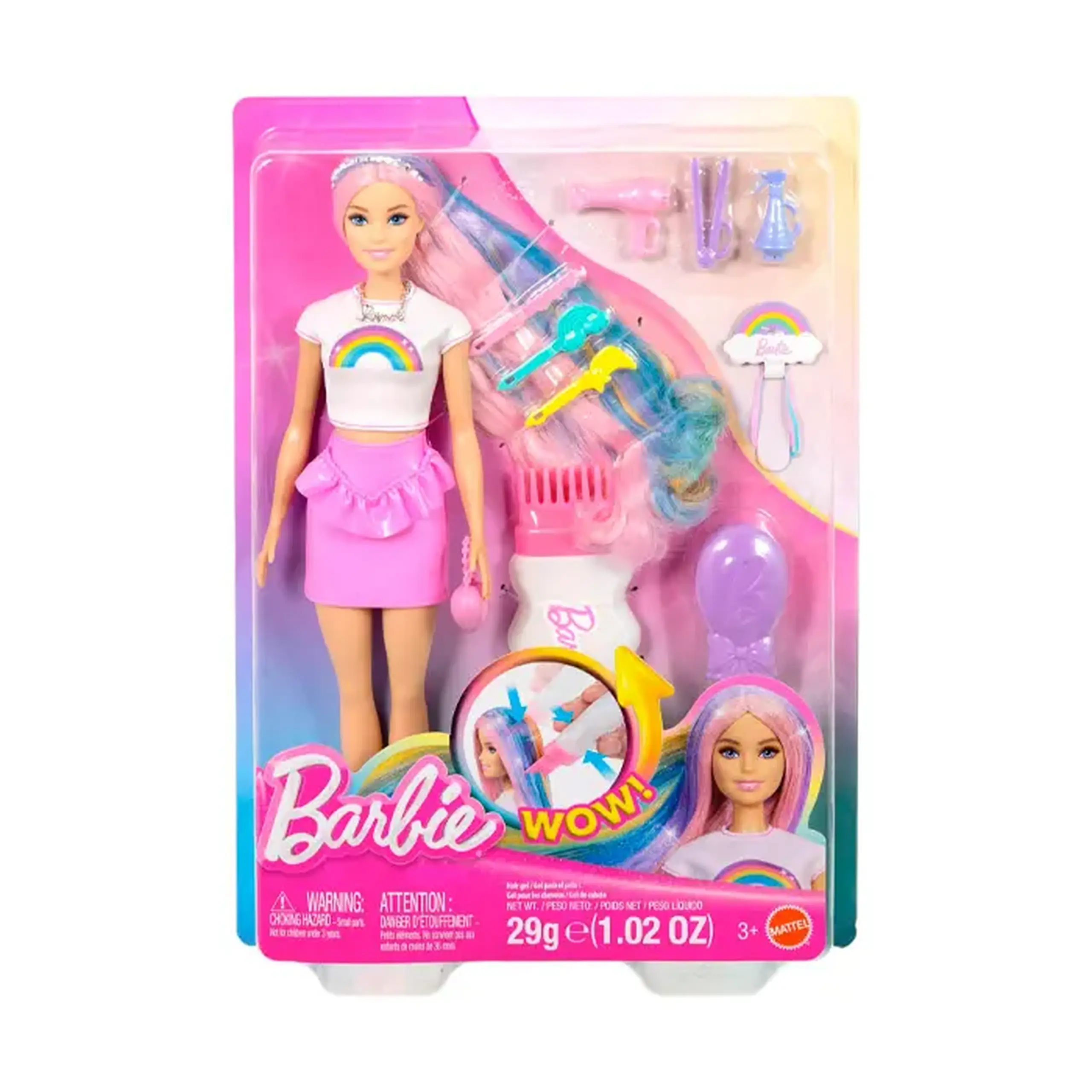 Papusa Barbie Fashion Sparkle Hair JJP07