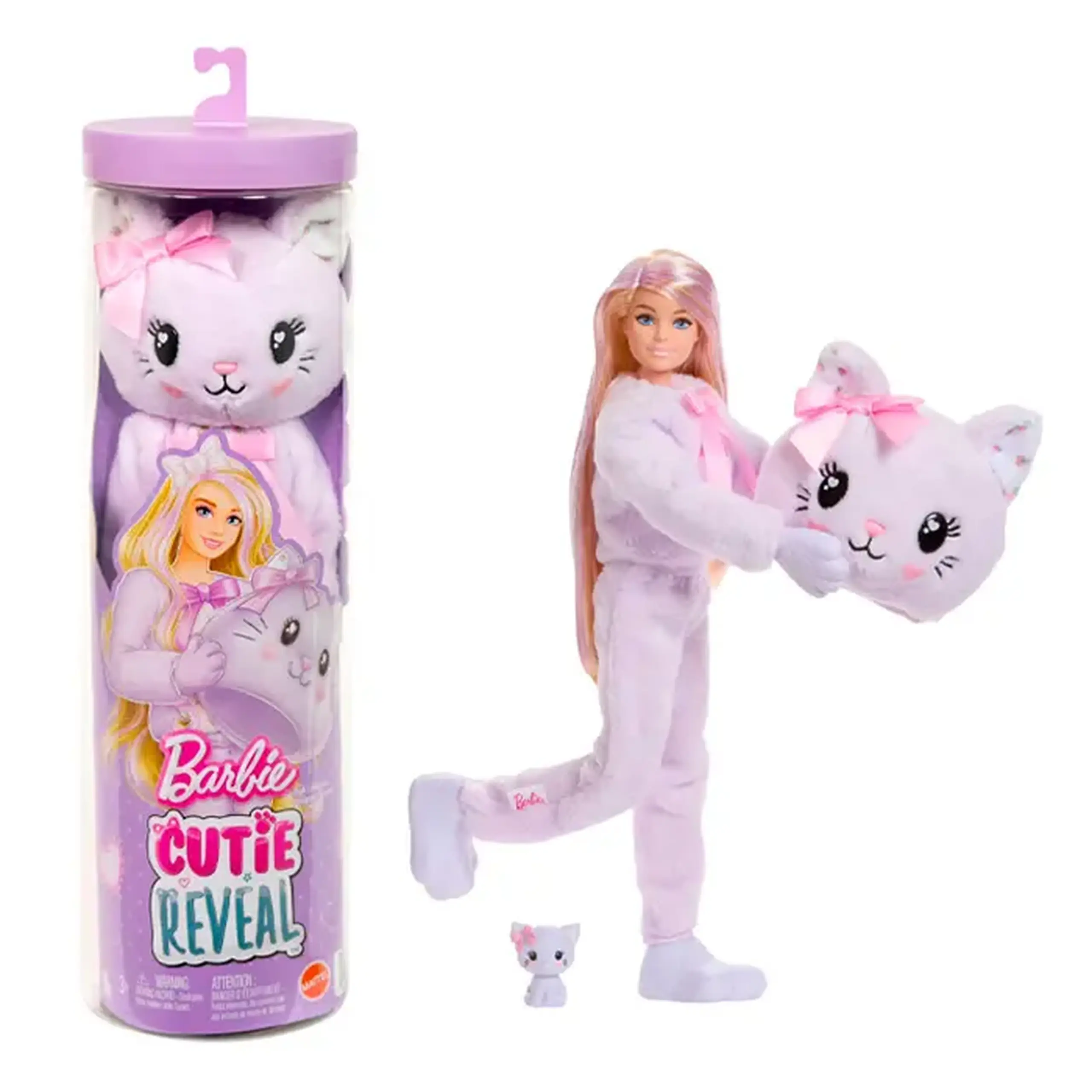 Papusa Barbie Cutie Reveal Kitten With JJP64