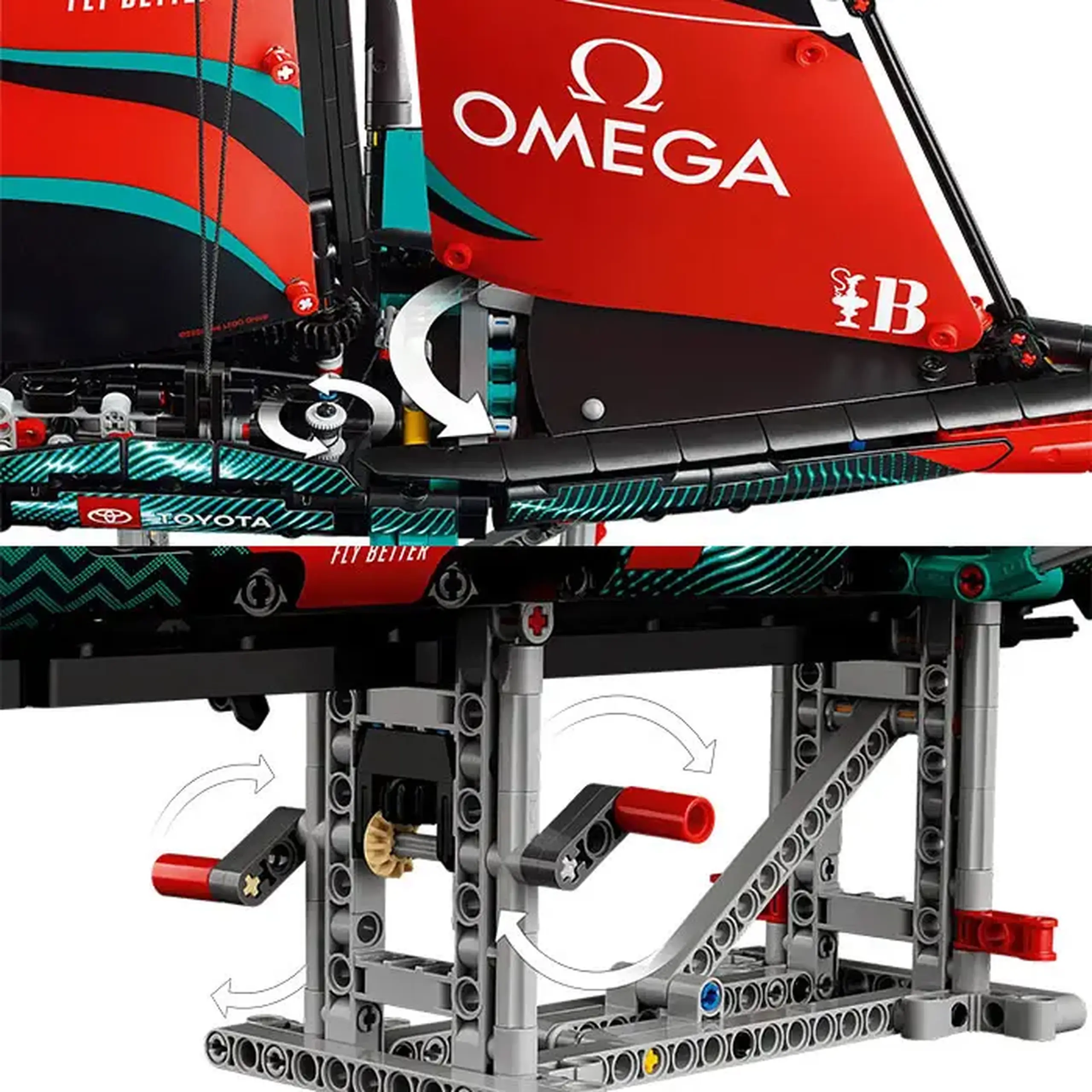 Lego Technic Emirates Team New Zealand Ac75 Yacht 42174
