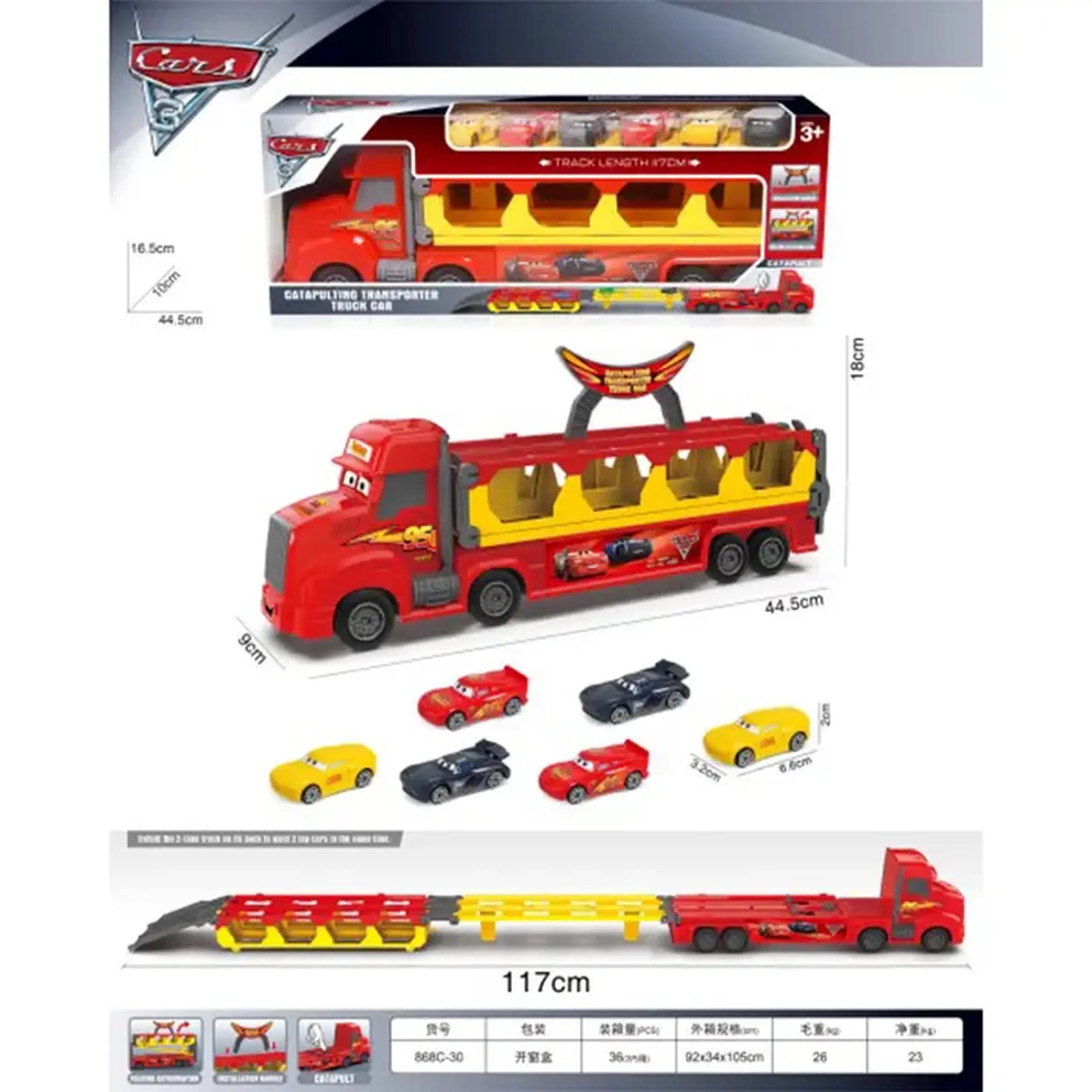 Camion-transportator Cars 868C-30