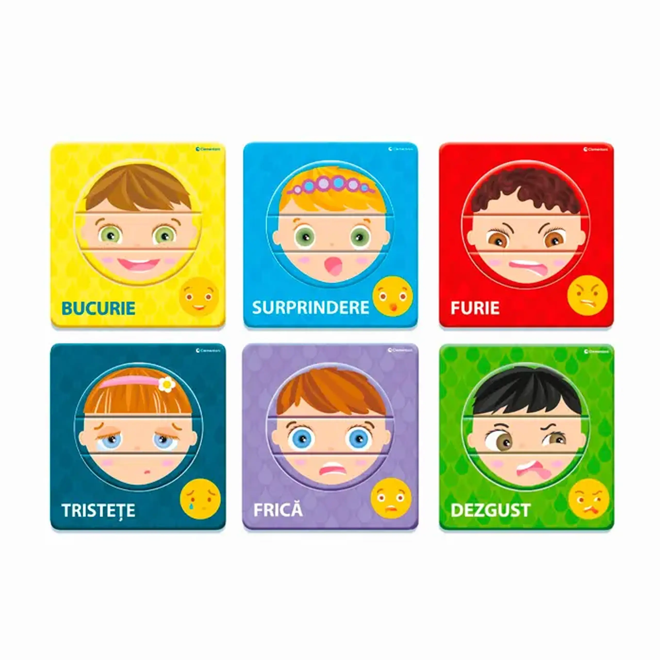 Joc educativ "Emotiile Pe Fata"(RO),50911