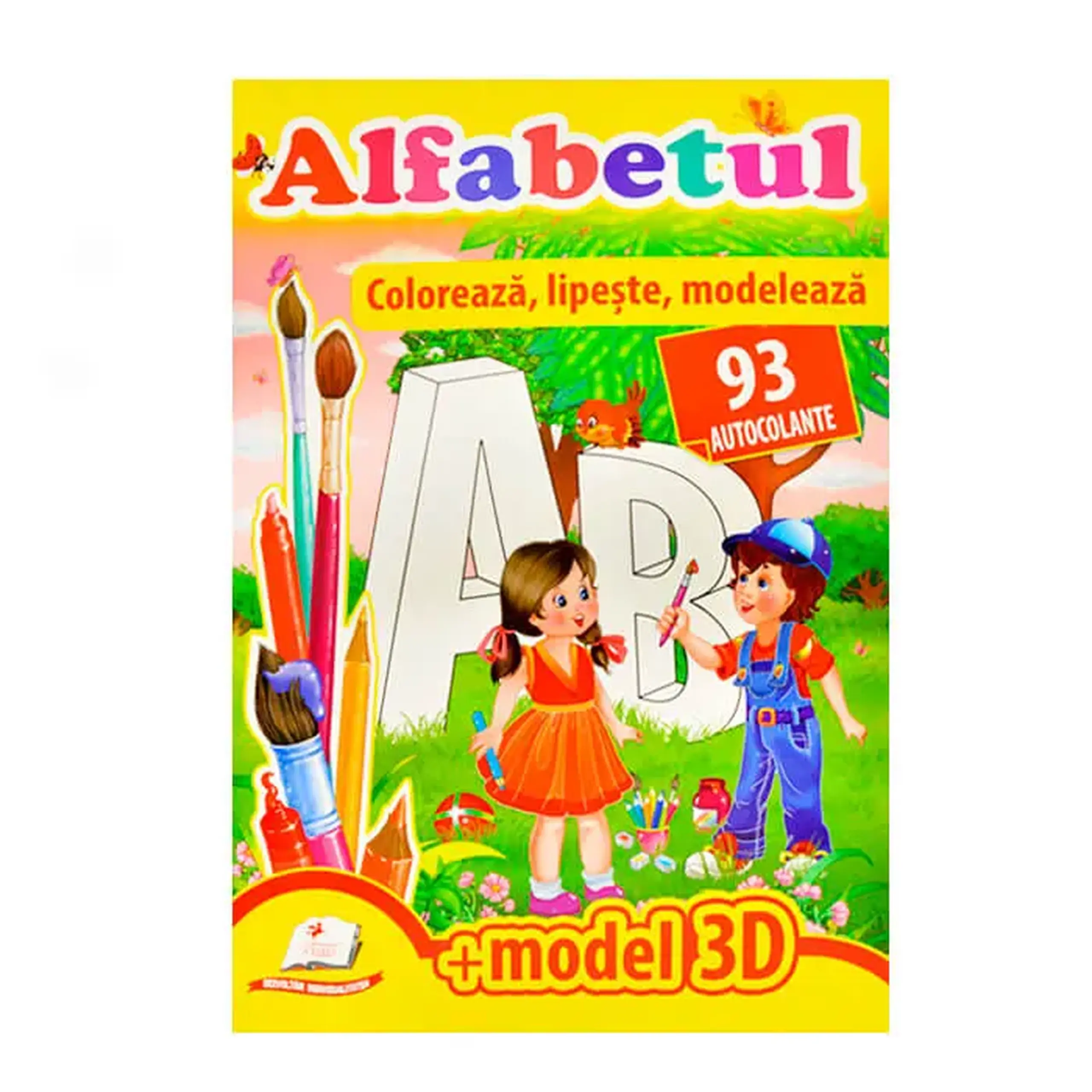 Coloreaza lipeste Alfabetul 139023