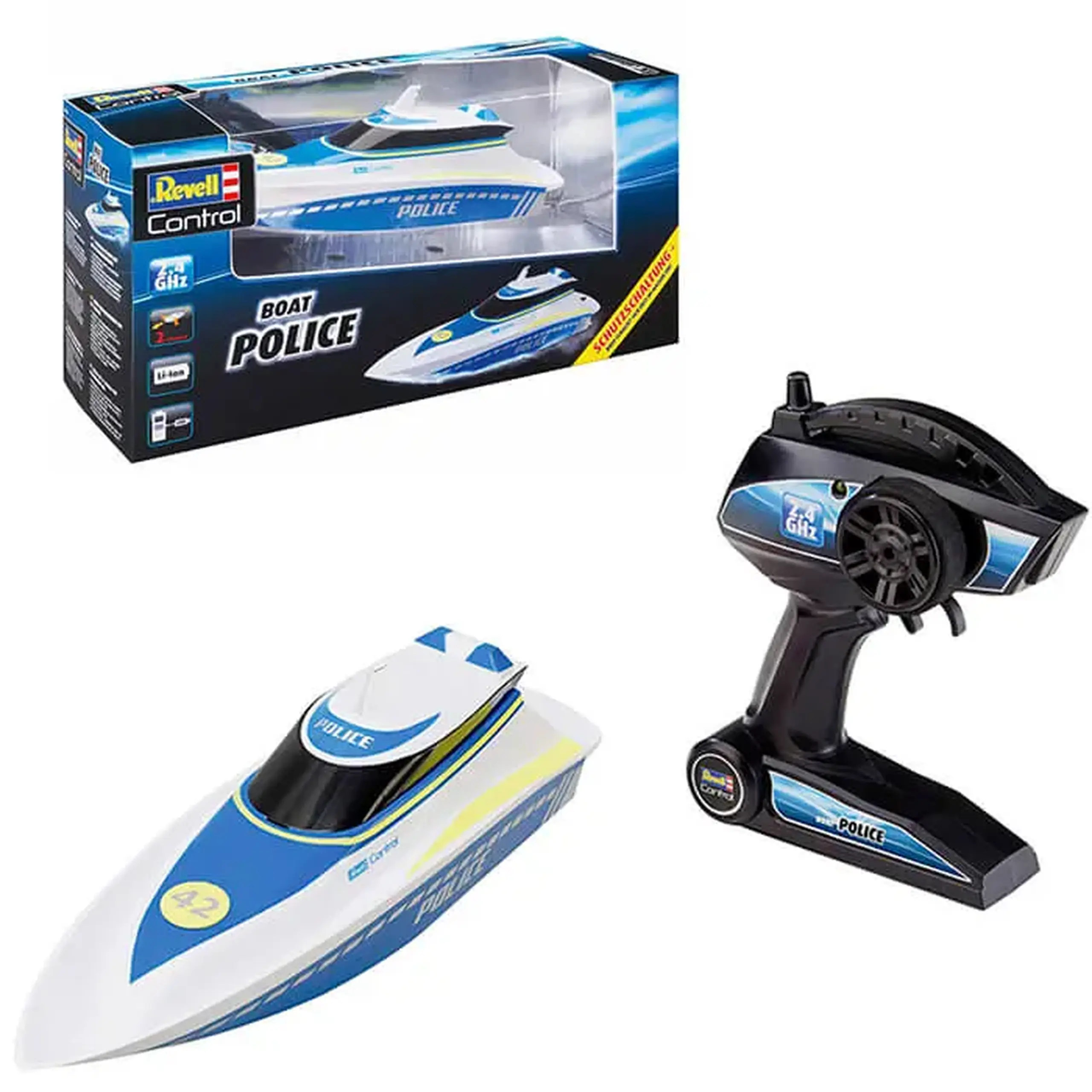 Barca R/C Revell pentru Politia 24138