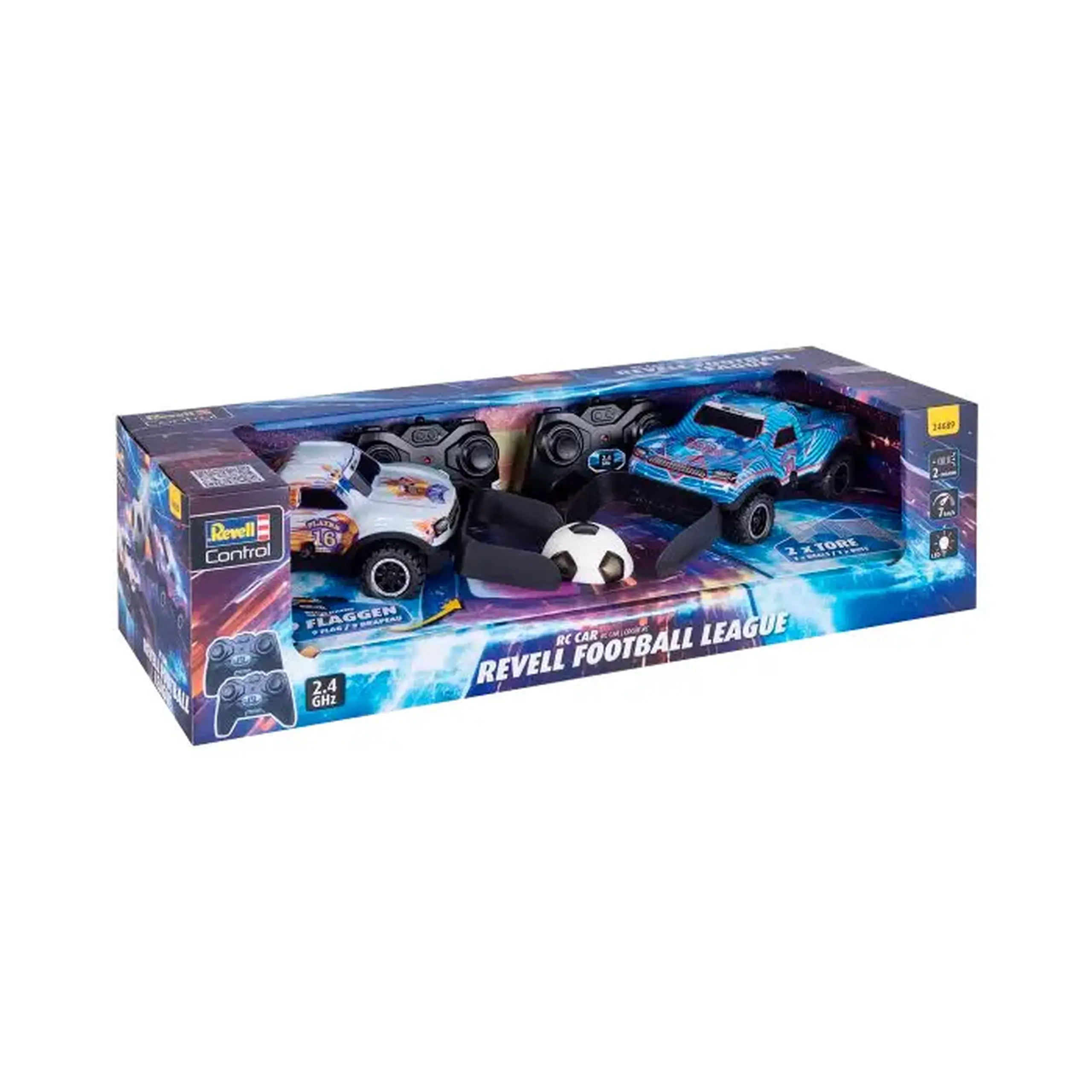 Set masini cu telecomanda Football League 24689