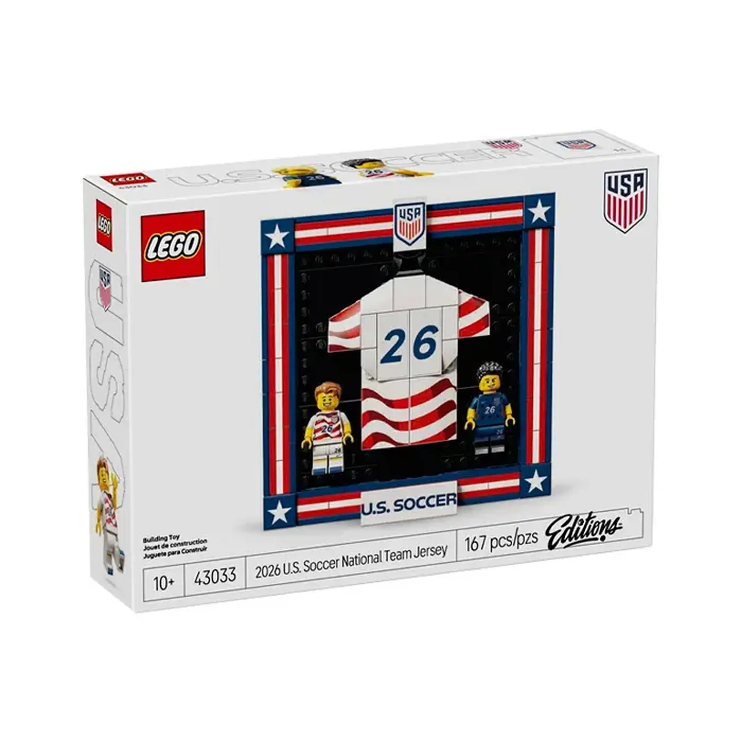 Lego Editions Football Tricoul echipei nationale de fotbal 43033