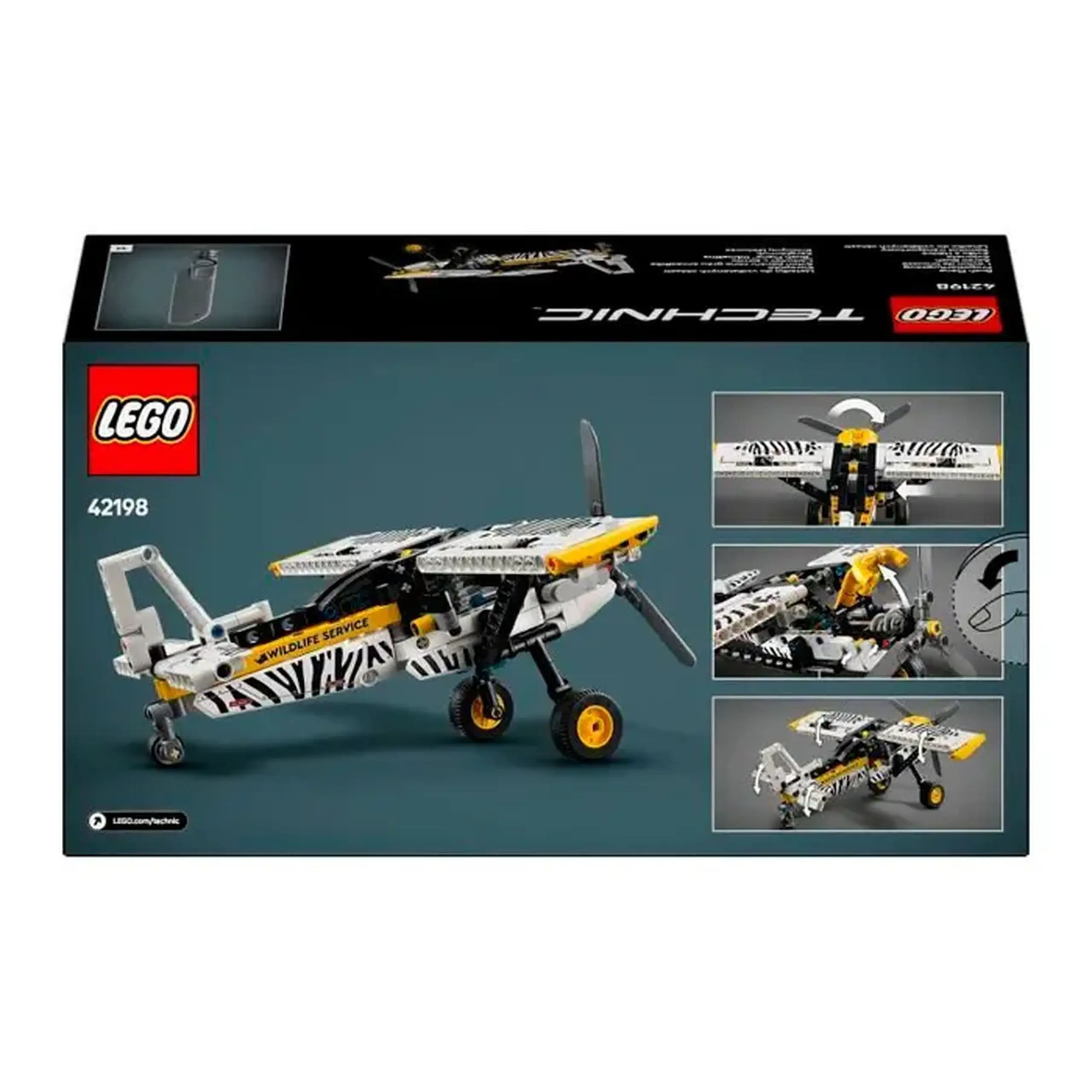 Lego Technic Avion pentru zone greu accesibile 42198