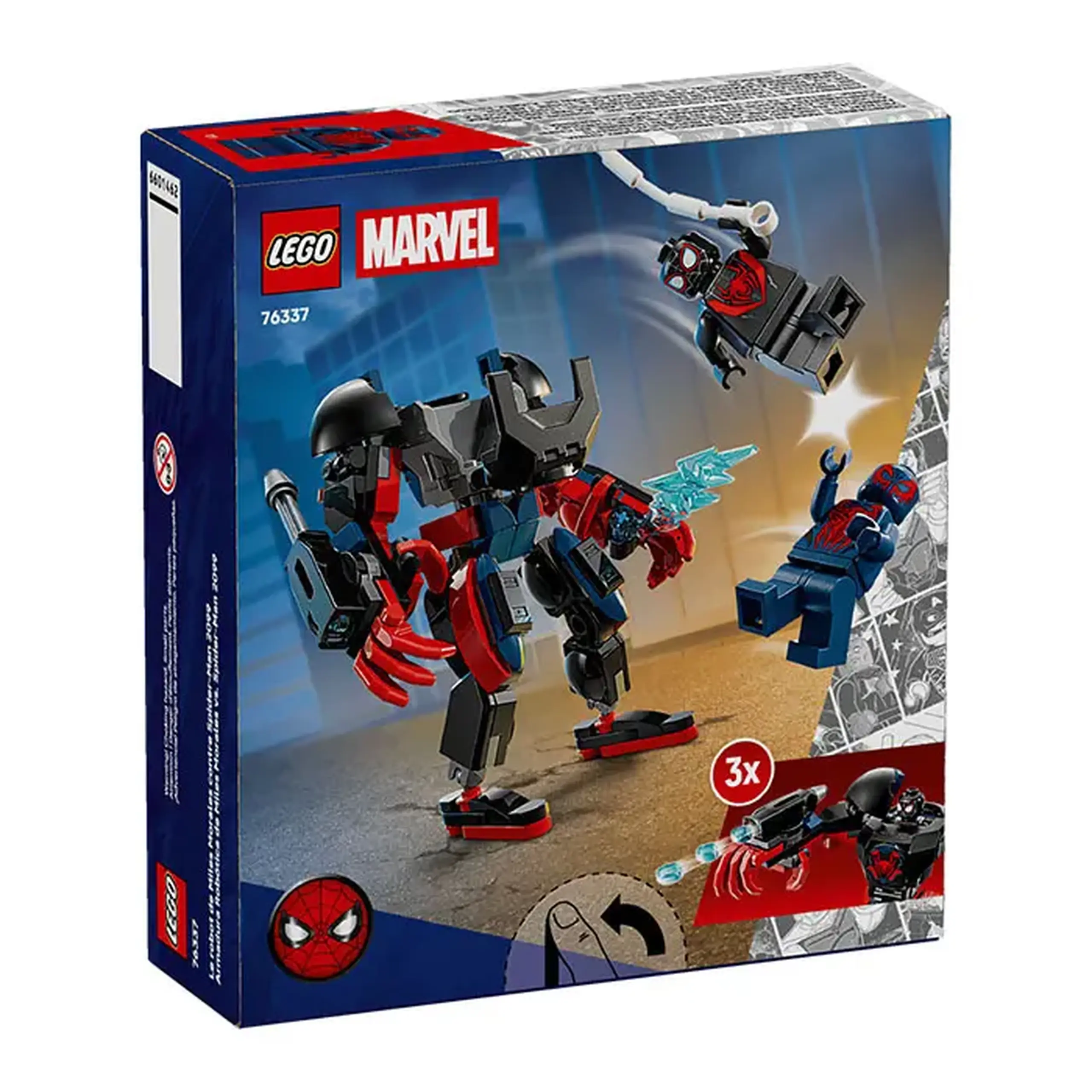 Lego Marvel Spider-Man 2099 vs Miles Morales Mech 76337
