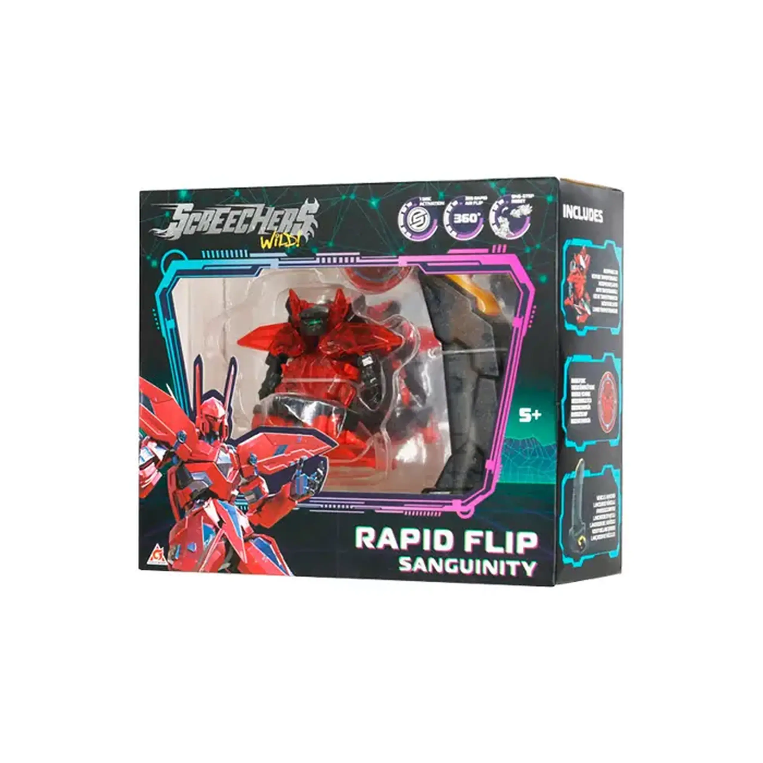 Masina-transformer Screechers Rapid Flip Sanguinity KS686101B