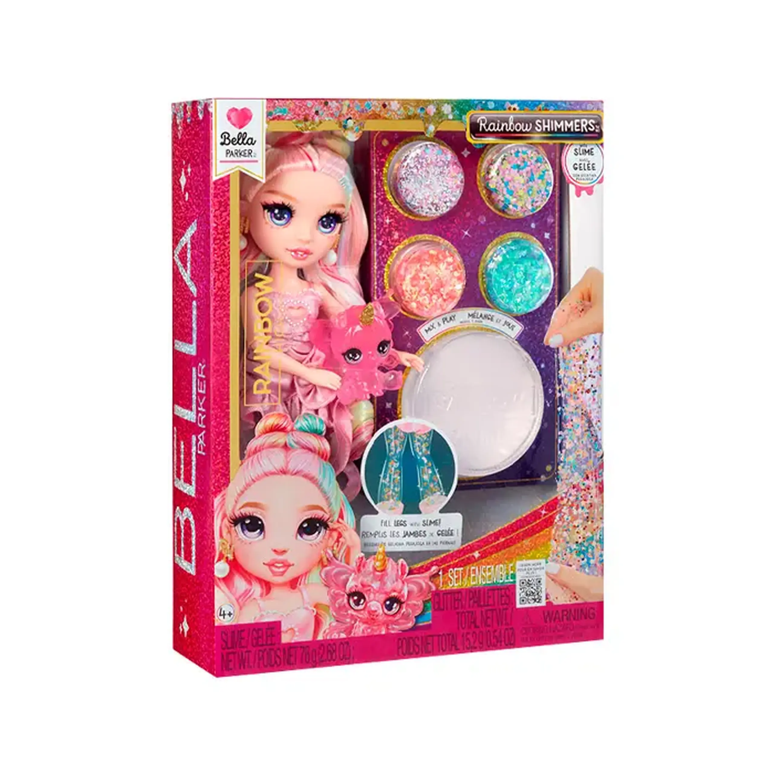 Papusa Rainbow High Shimmers: Bella 122401