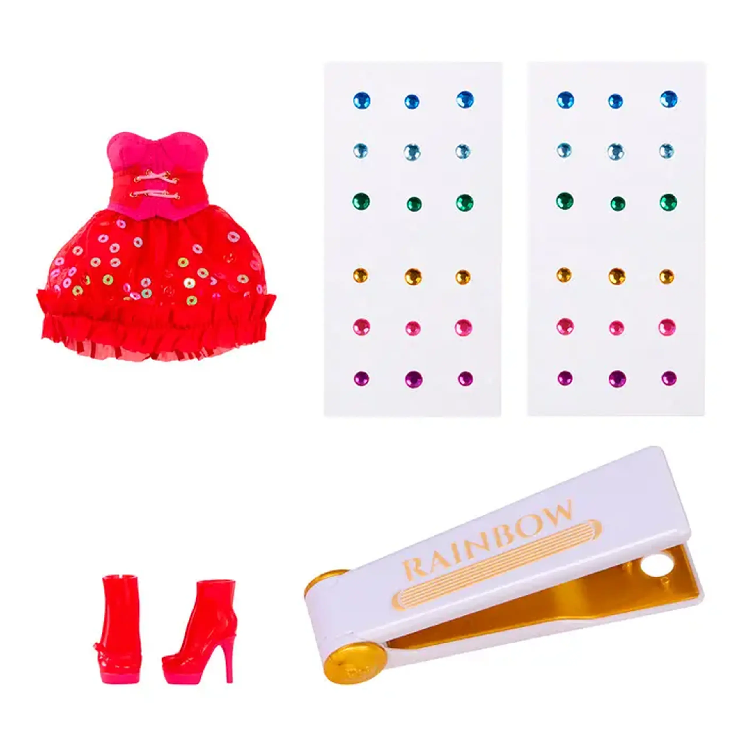 Papusa Rainbow High: Be Dazzling: Vivienne Rouge 597803