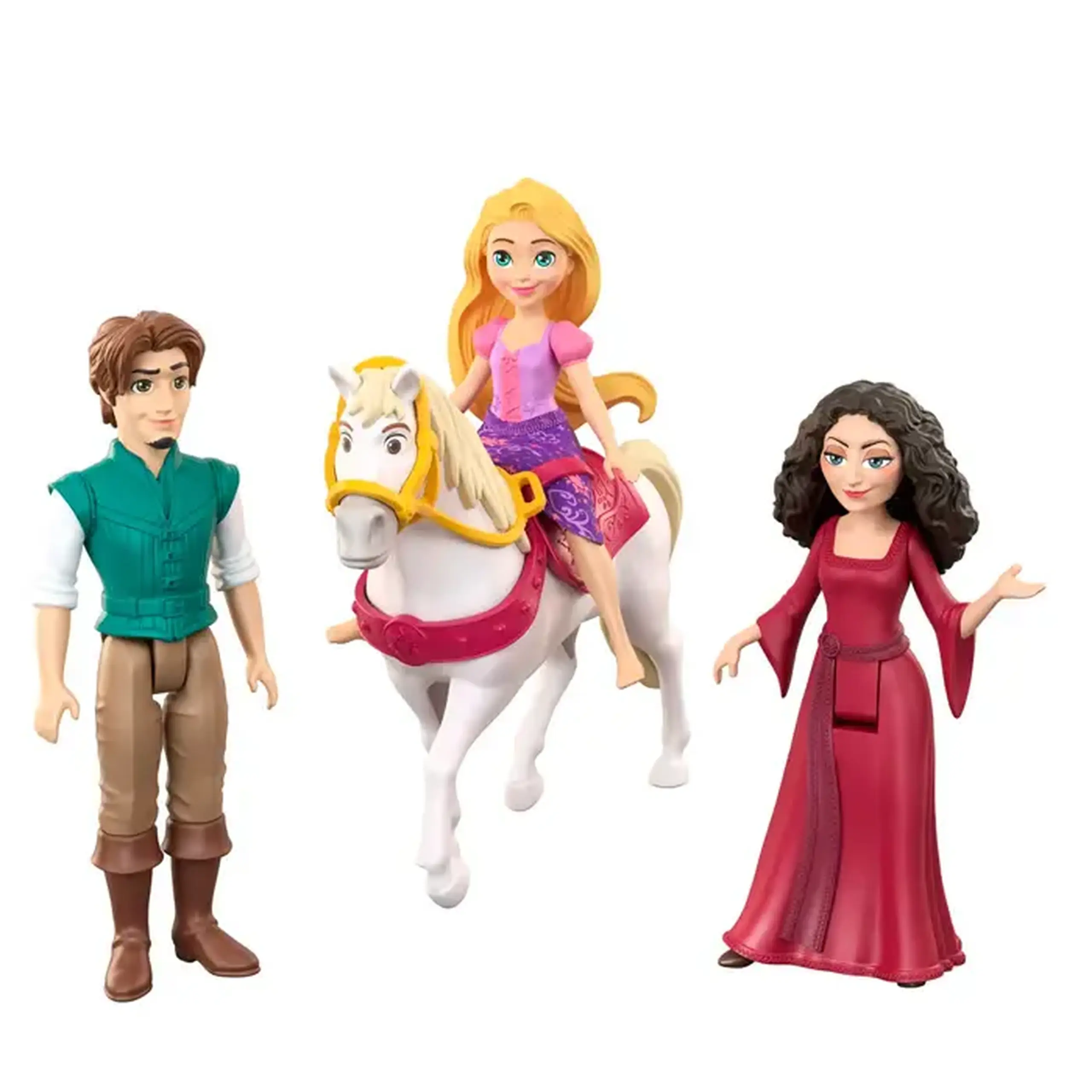 Set de 4 mini papusi Disney Rapunzel JHG85