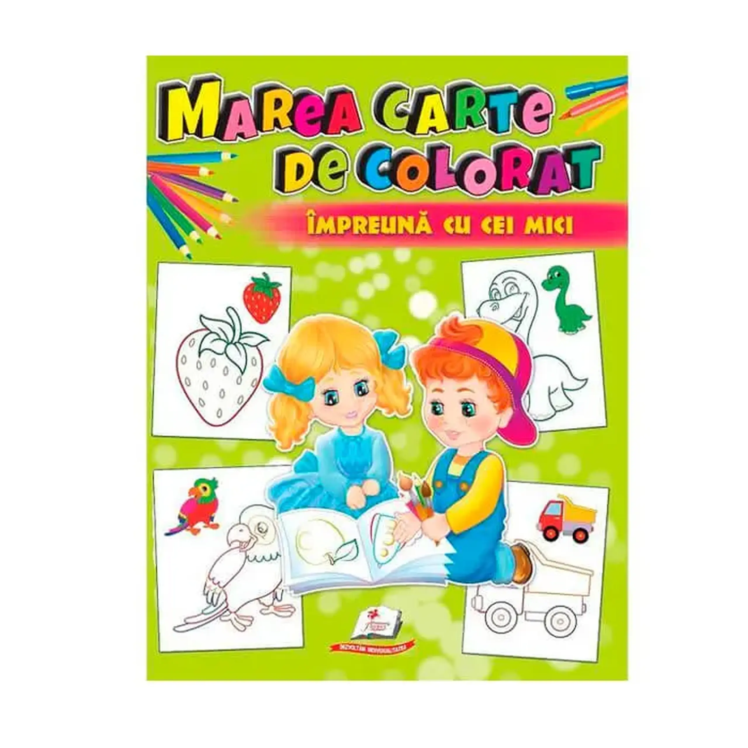 M. carte de colorat impreuna cu cei mici
