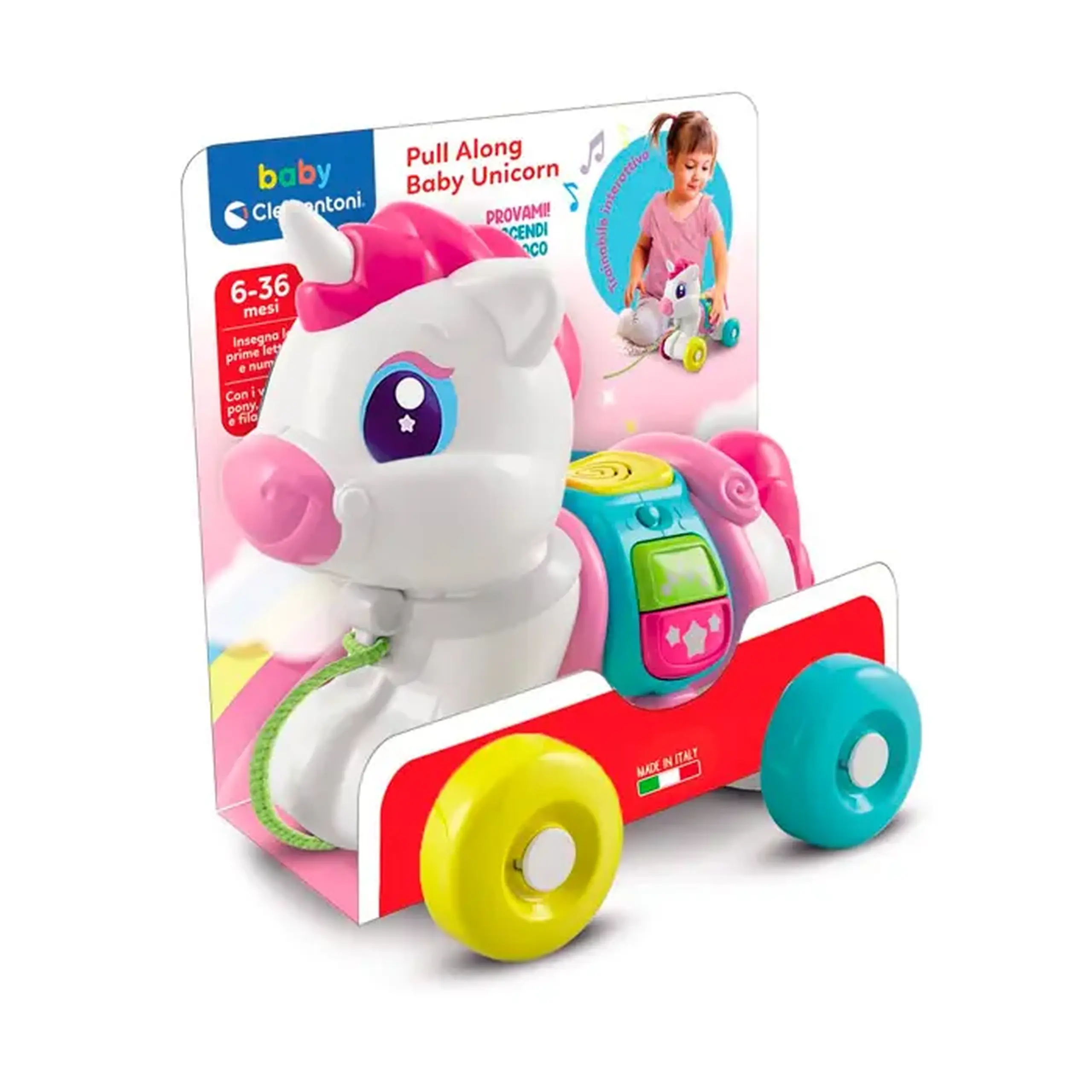 Jucarie de tras Unicorn interactiv 17813