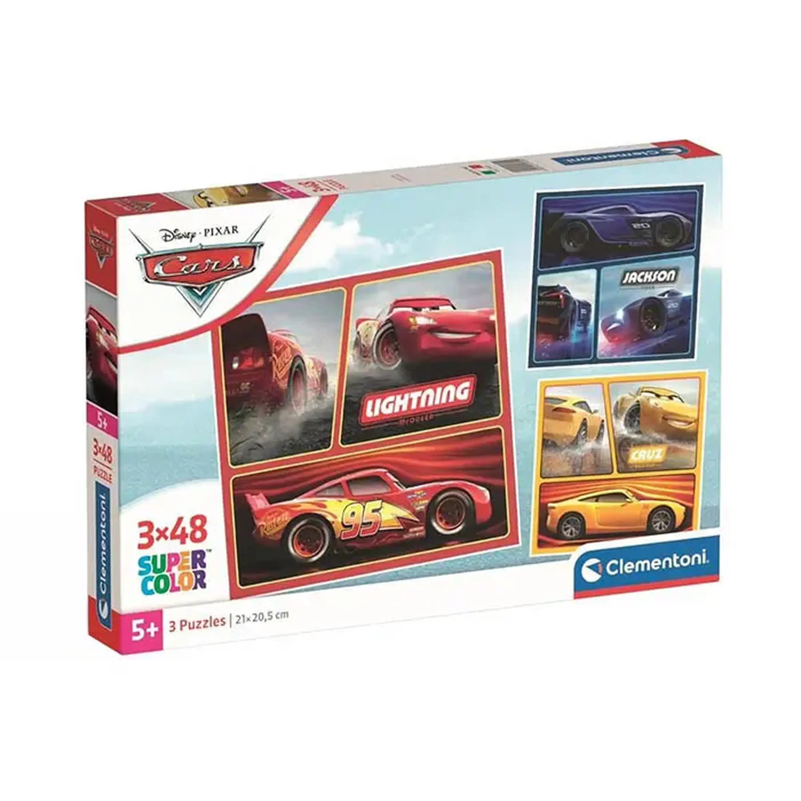 Puzzle 3x48 Cars 25305