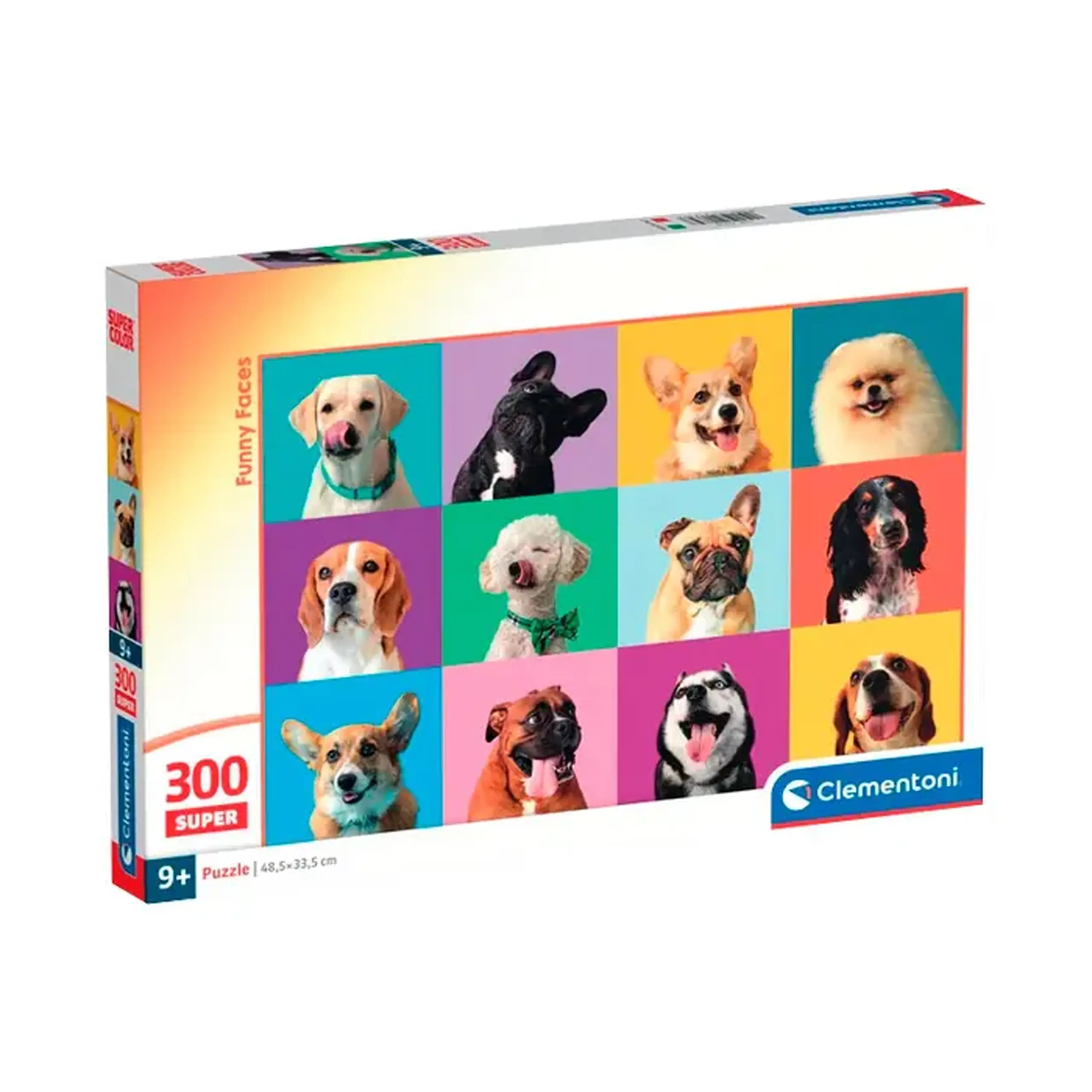 Puzzle 300 Clementoni Funny Faces 21739