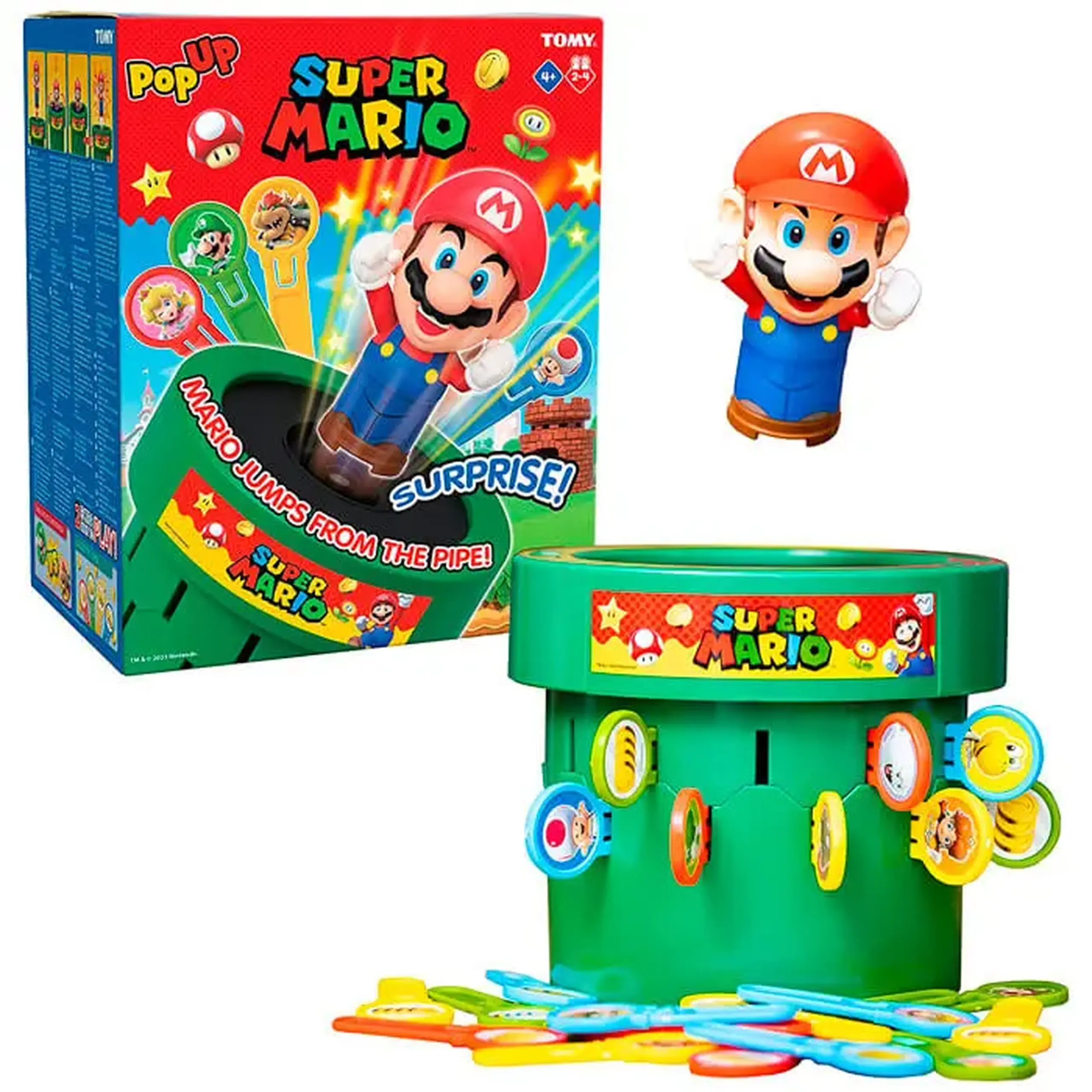 Joc de masa "Pop Up" Super Mario Tomy T73538