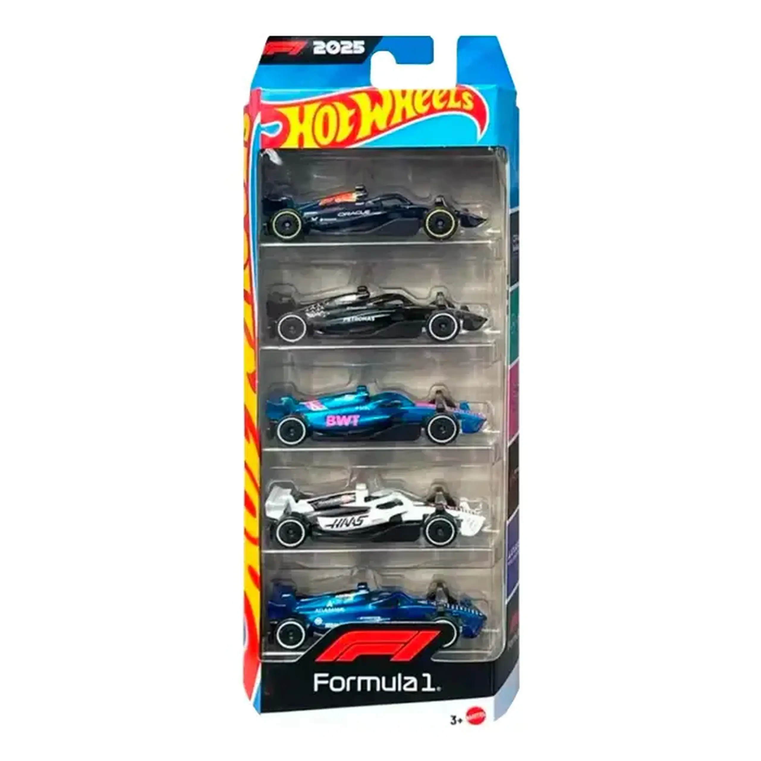 Set de 5 masinute HW Formula1 JLN11