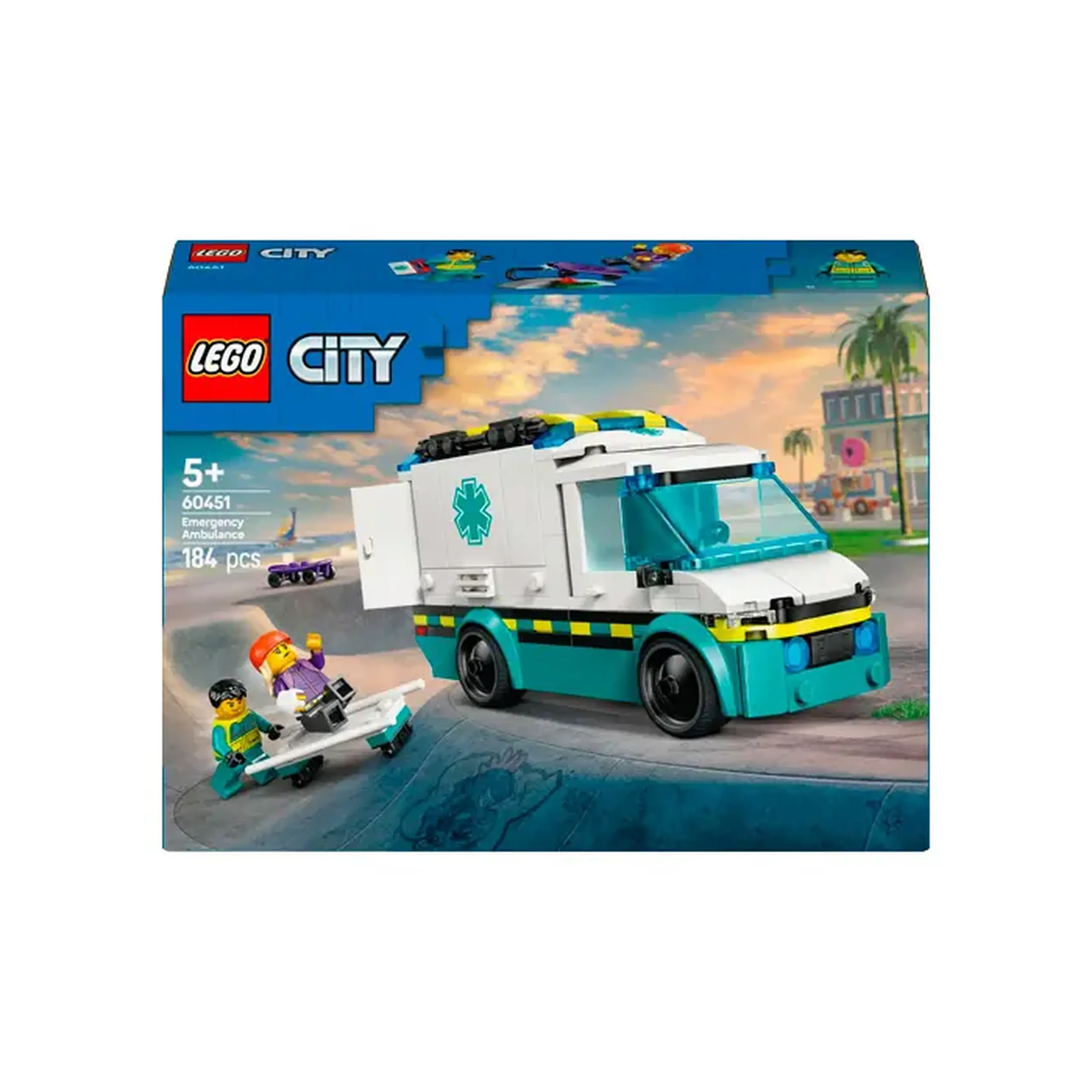 Lego City Ambulanta de urgente 60451