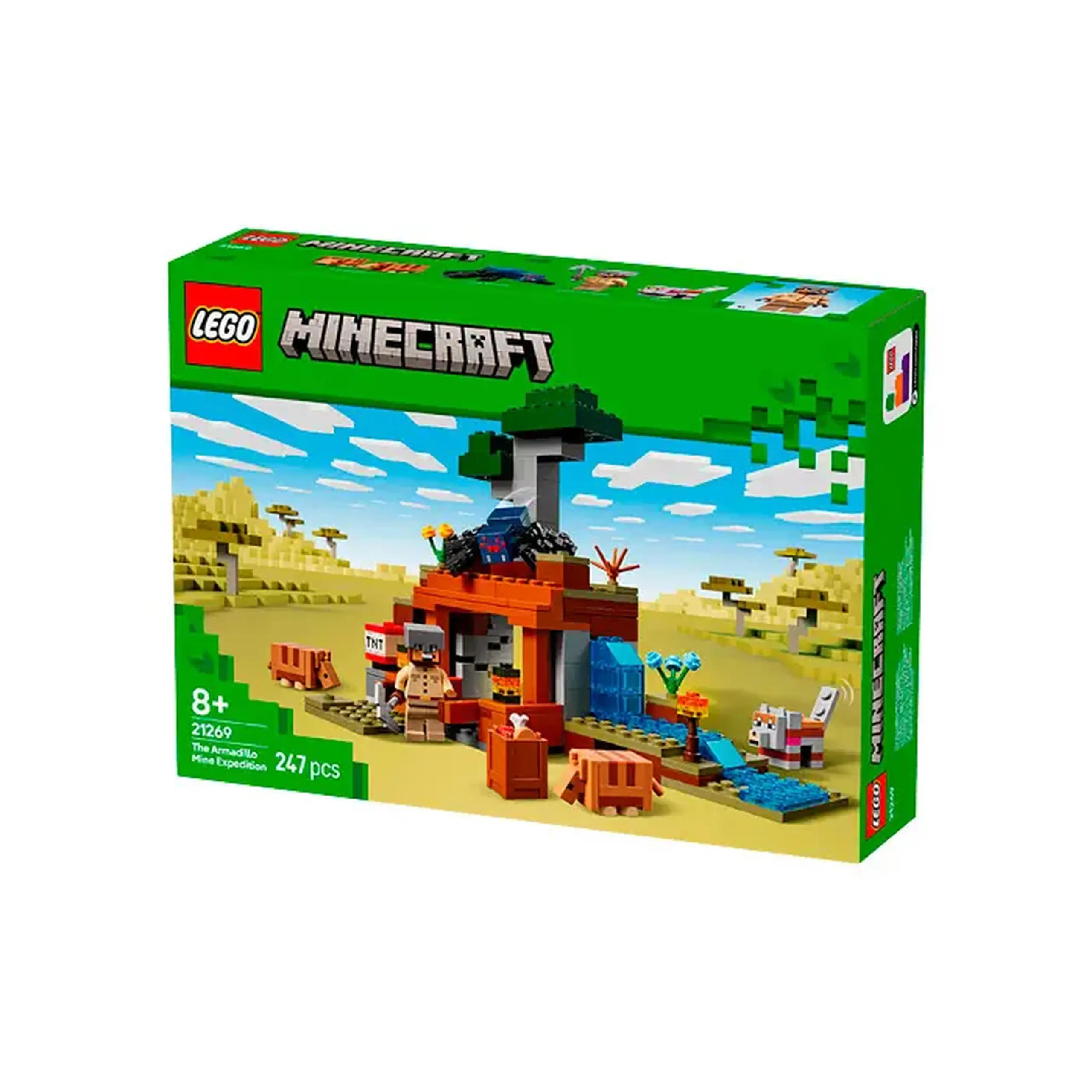 Lego Minecraft Expeditia de minerit 21269