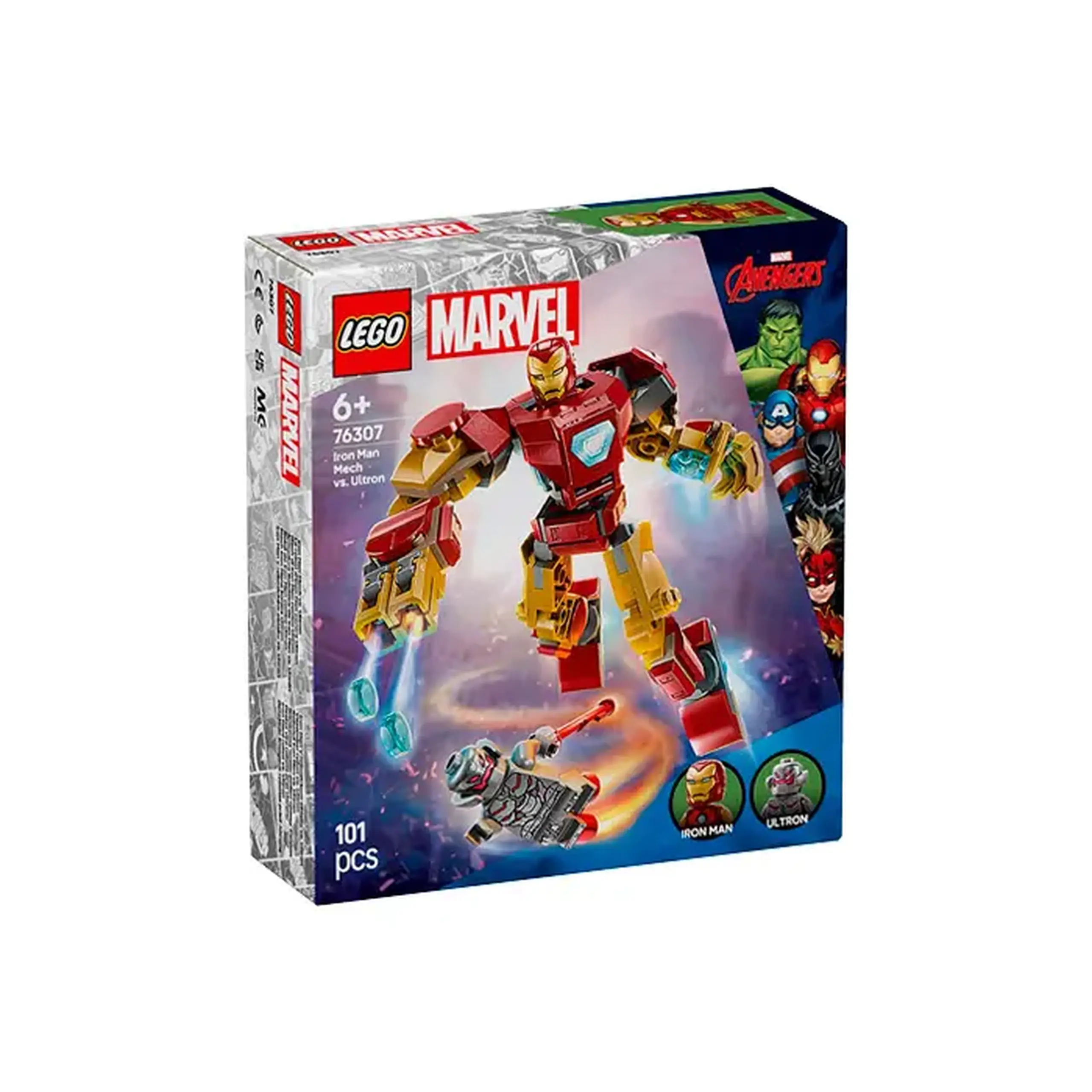 Lego Marvel Iron Man vs Ultron 76307