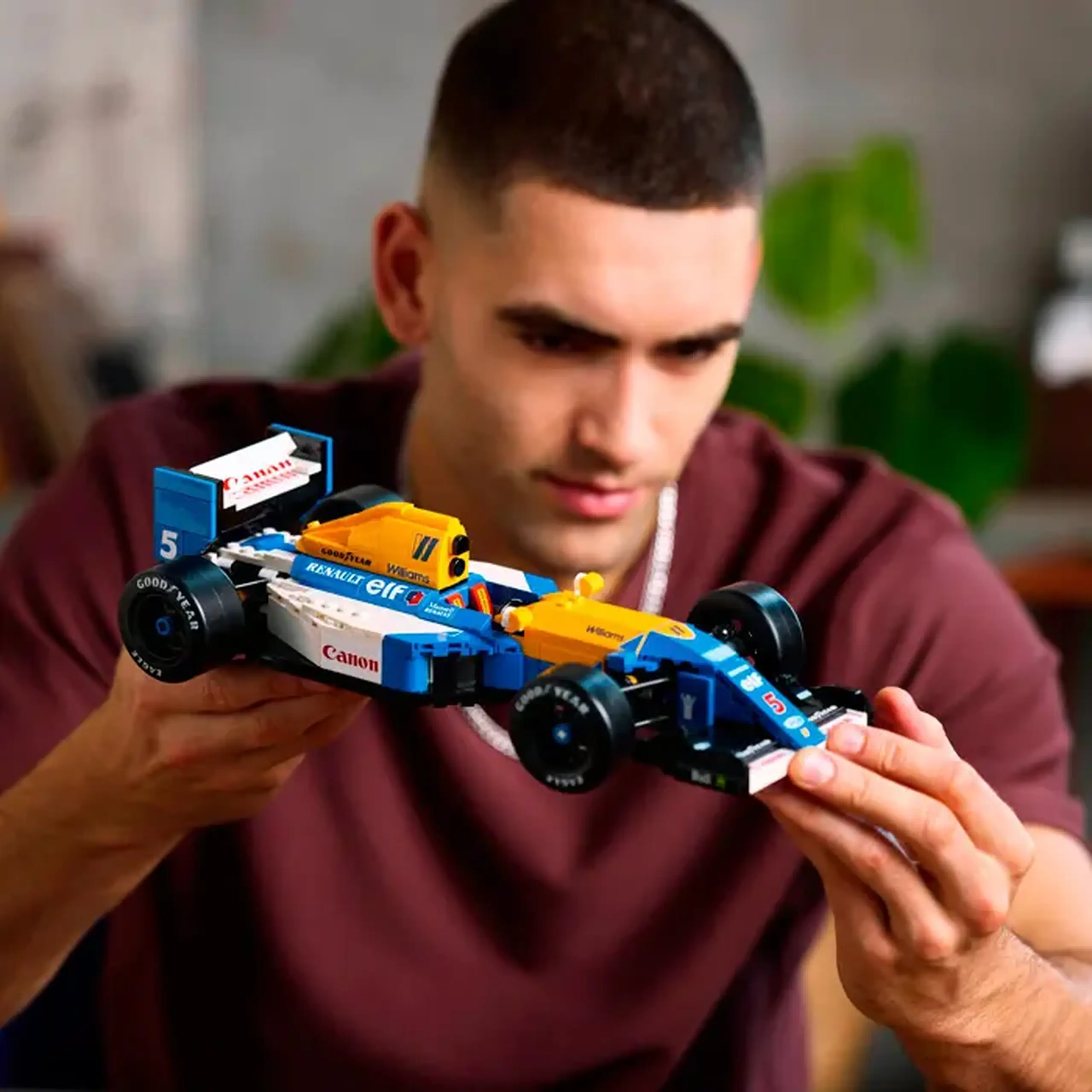 Lego Icons Williams Racing FW14B si Nigel Mansell 10353