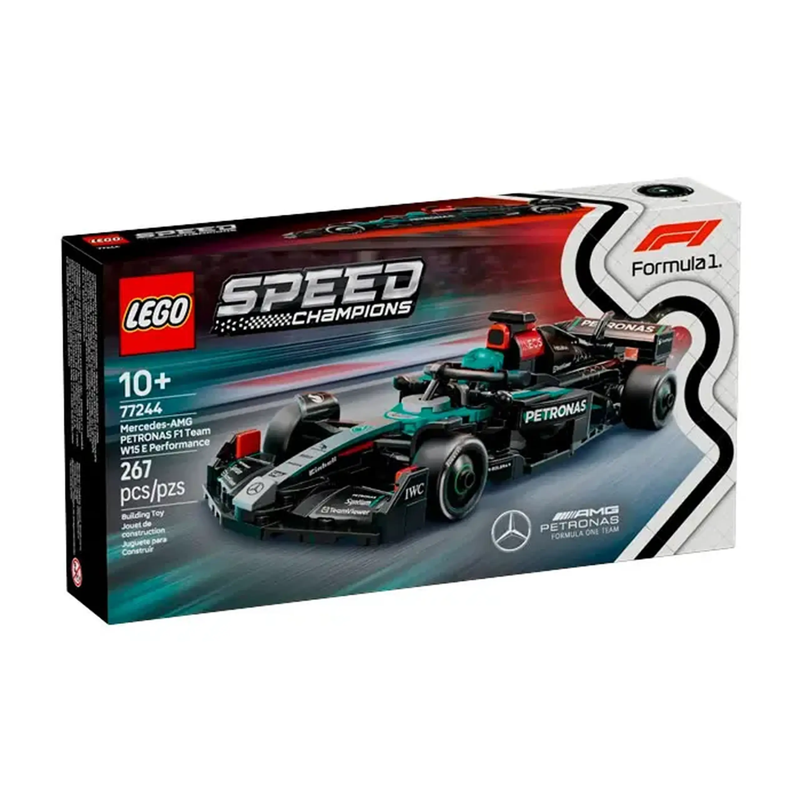 Lego Speed Champions Formula 1 Car Mercedes AMG W15 77244