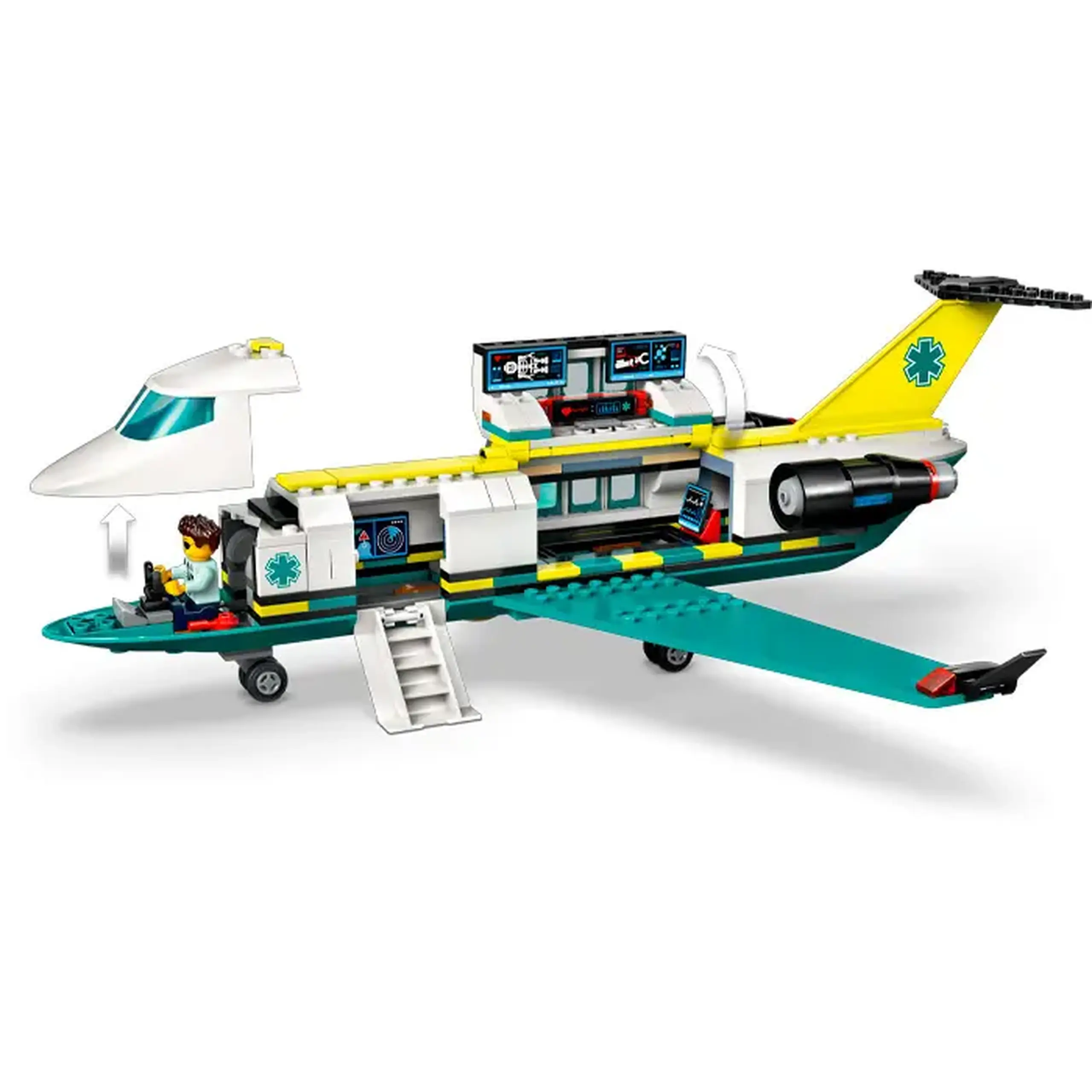 Lego City Avion-ambulanta pentru urgente 60465