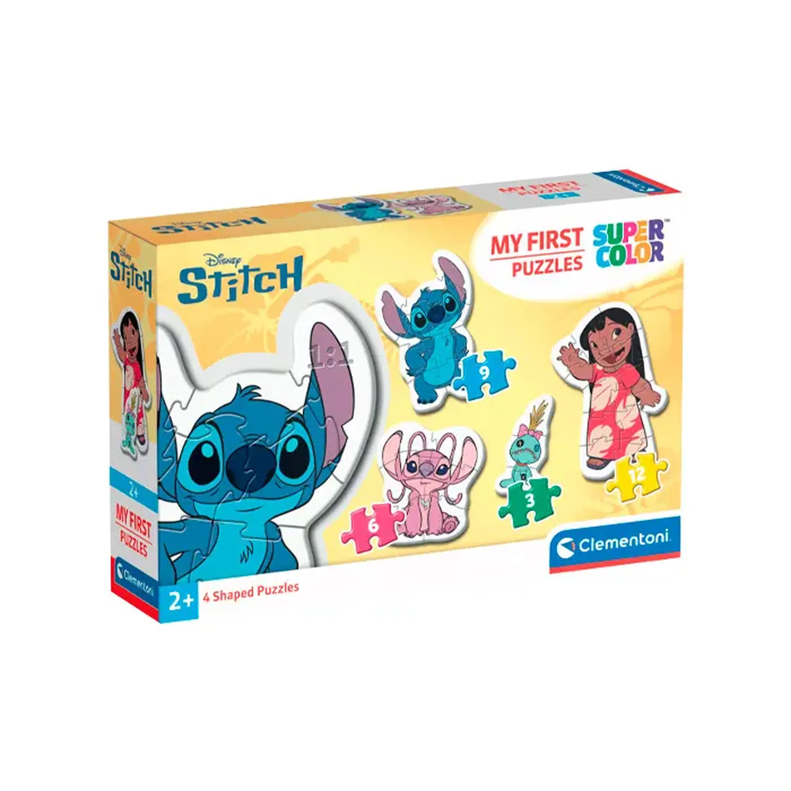 Puzzle 4-in-1 Clementoni Disney Stitch 20595