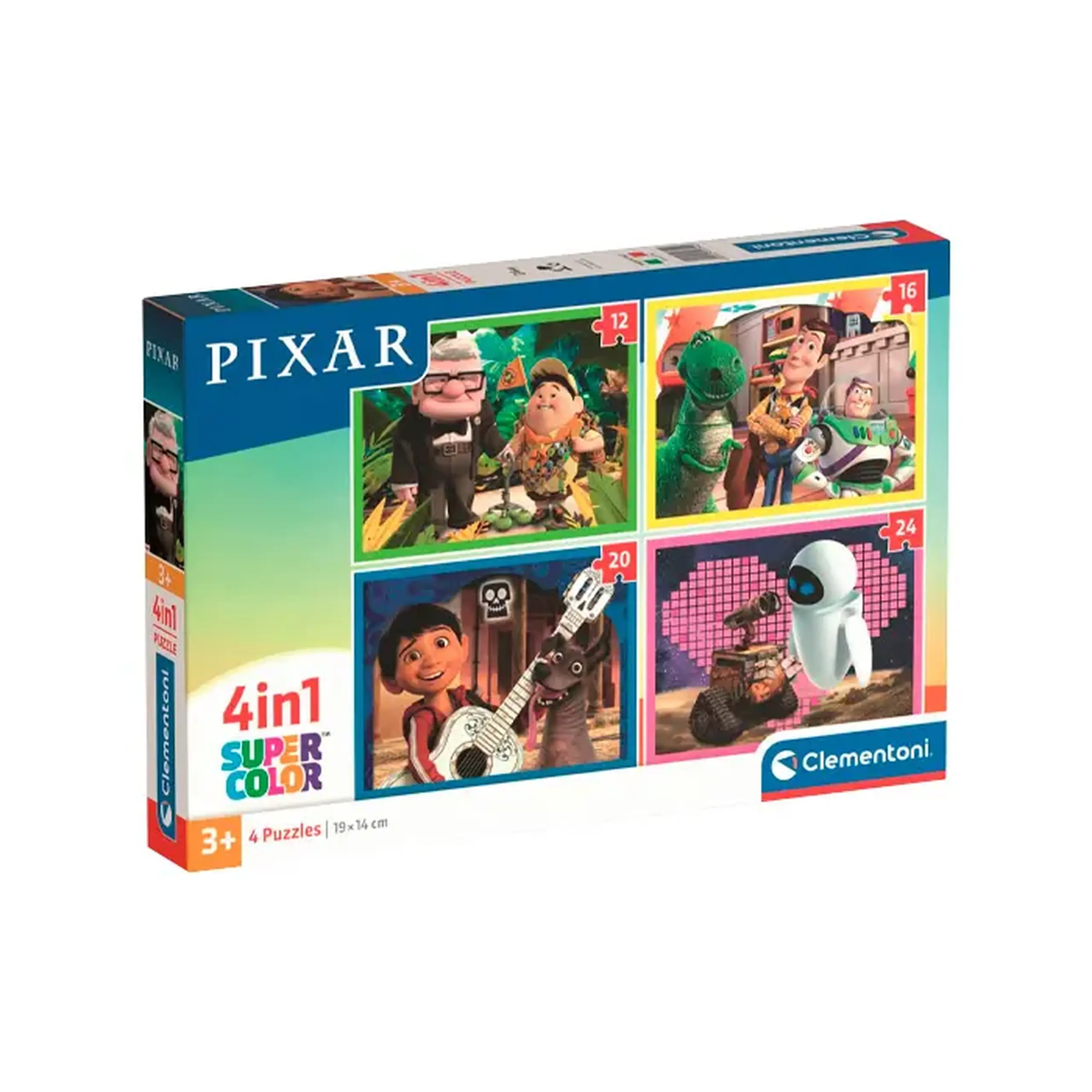 Puzzle 4-in-1 Clementoni Pixar 21754