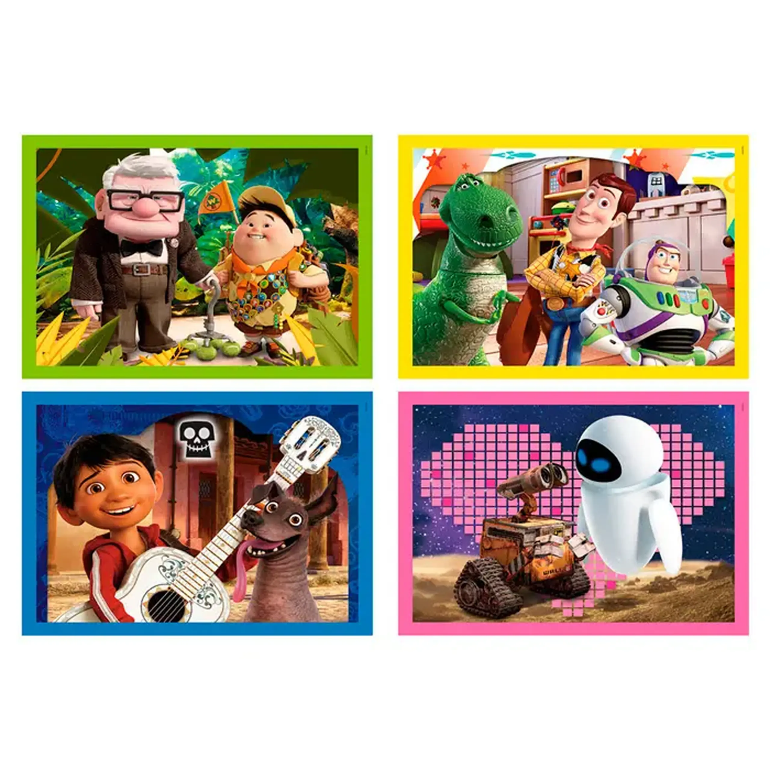 Puzzle 4-in-1 Clementoni Pixar 21754
