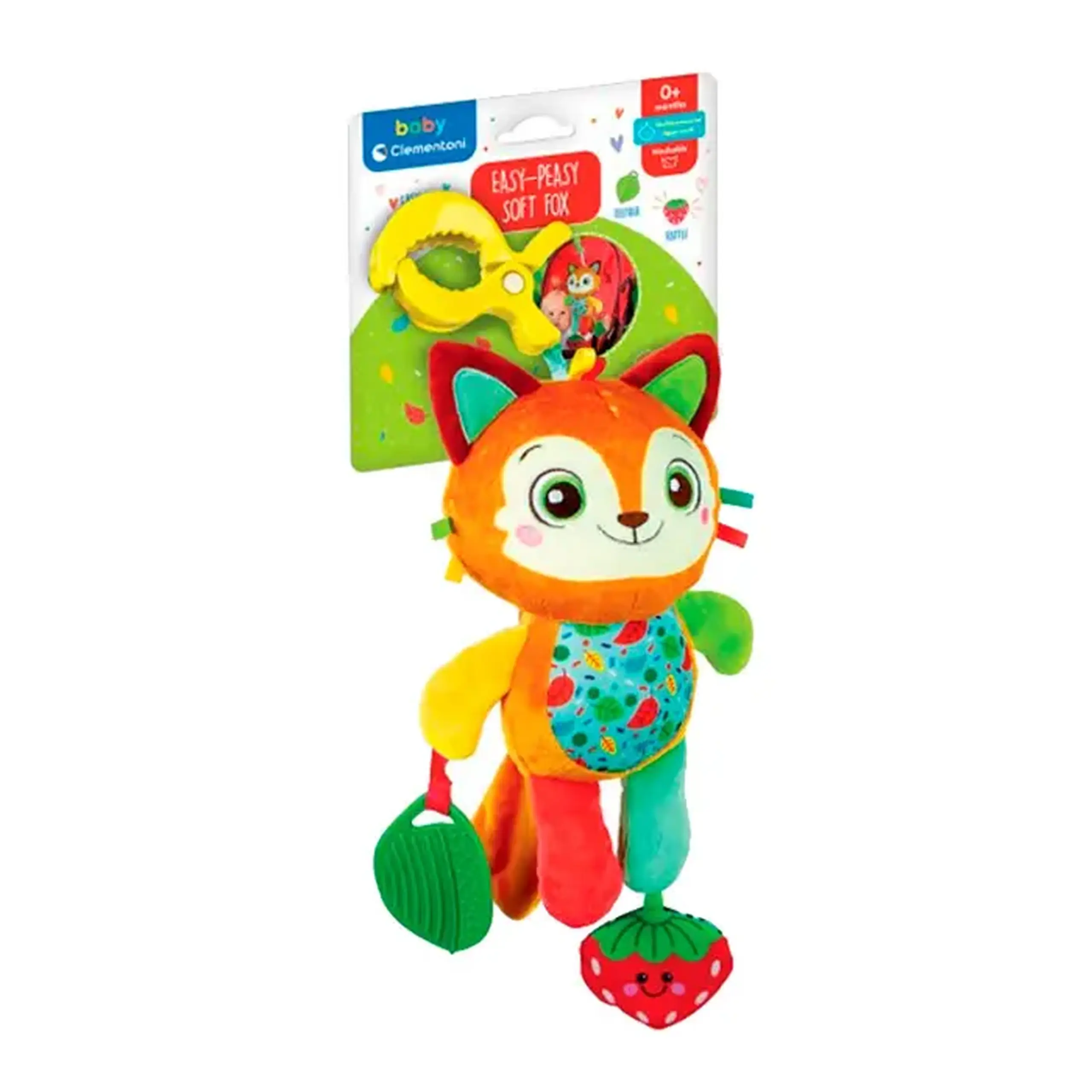 Jucarii cu pandantiv Baby Clementoni Vulpe 17623
