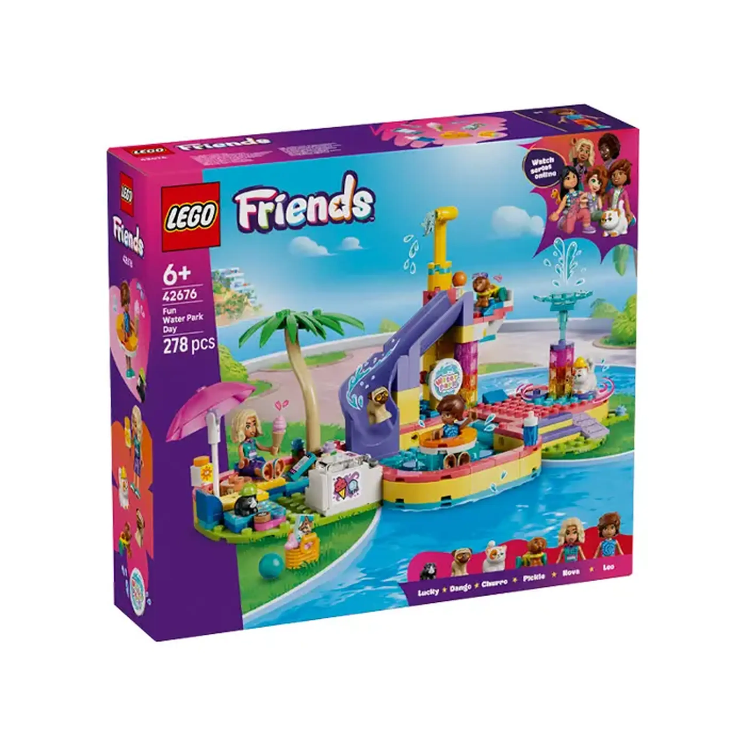 Lego Friends Zi distractiva la parcul acvaticа 42676