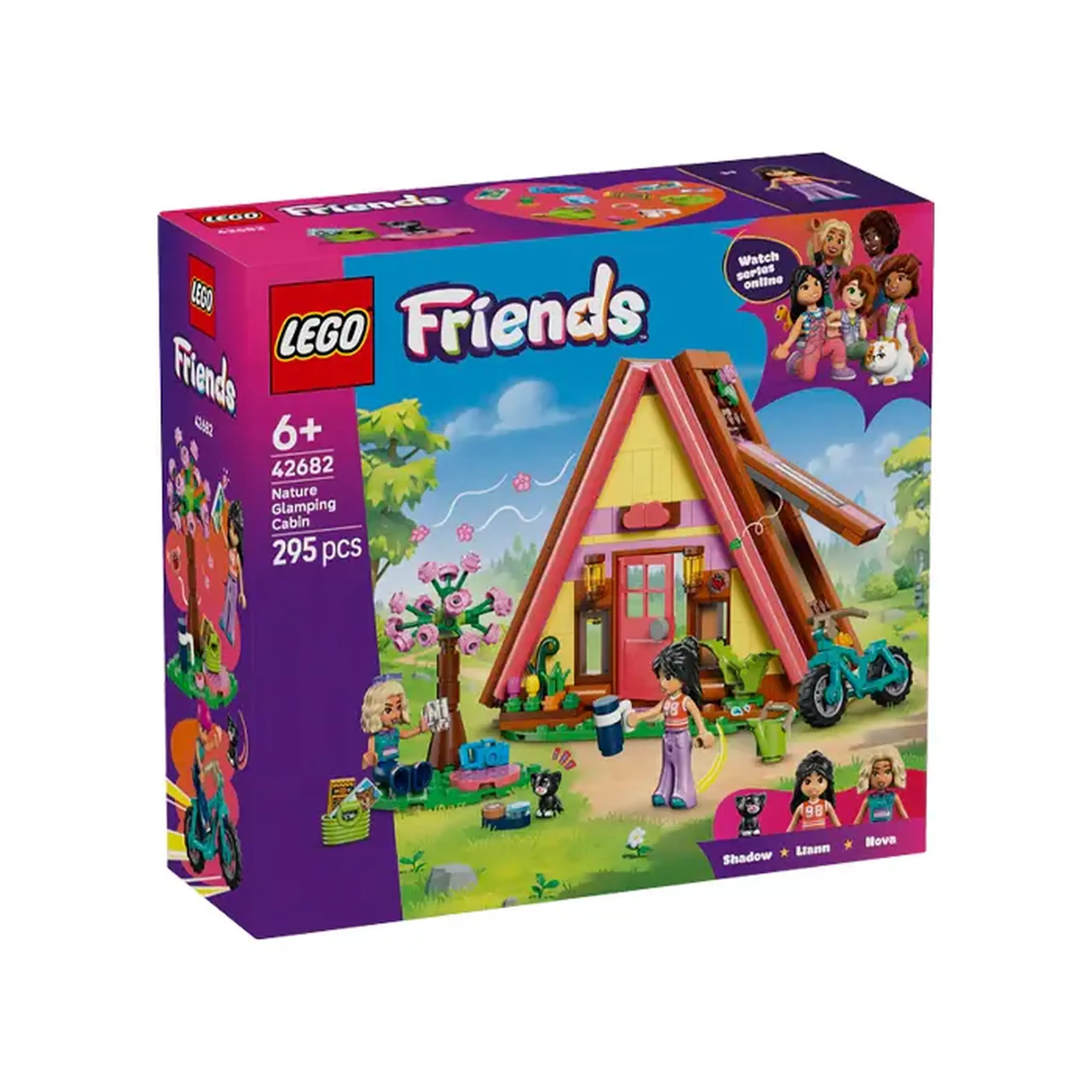 Lego Friends Cabana de camping de lux in natura 42682