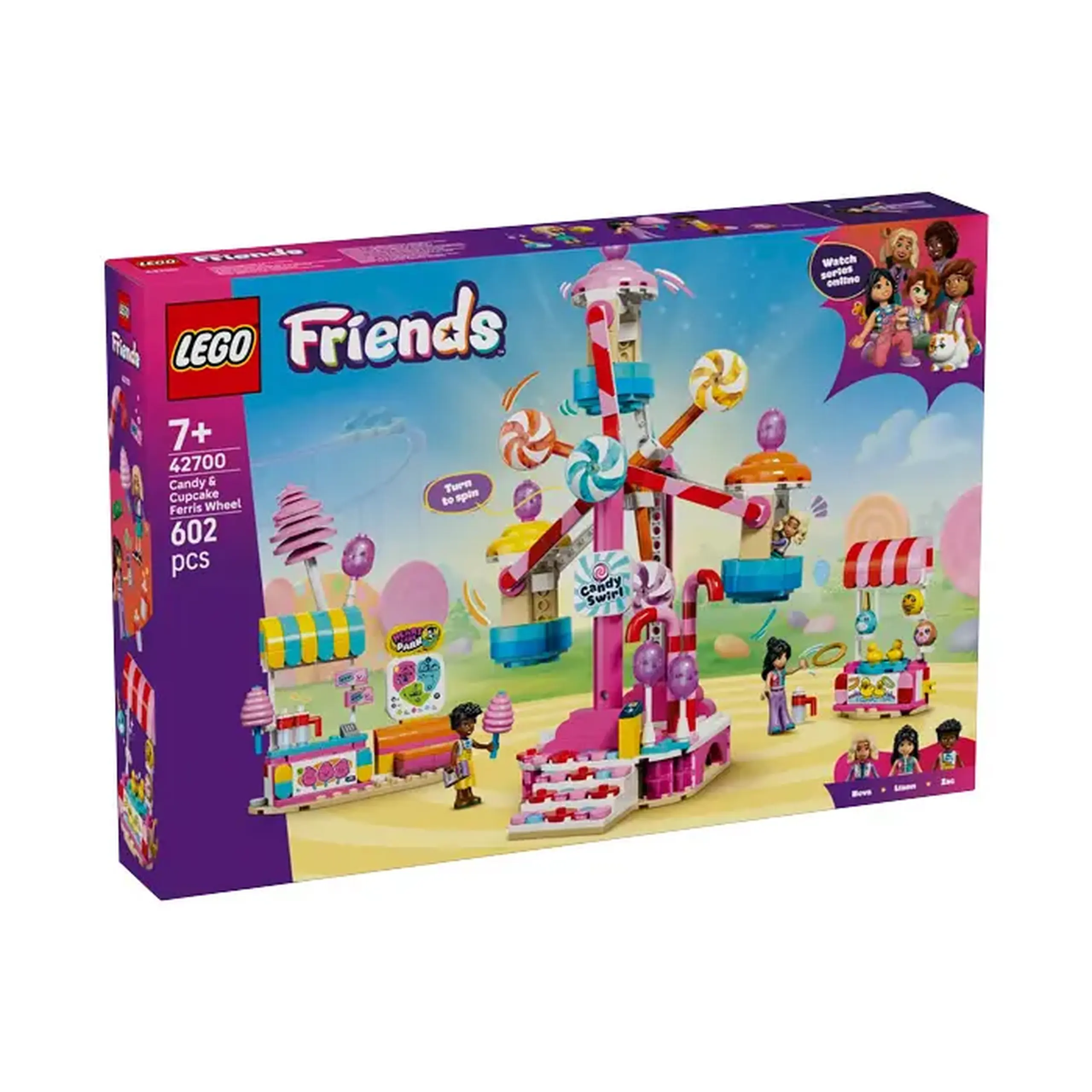 Lego Friends Roata Ferris din bomboane si dulciuri 42700